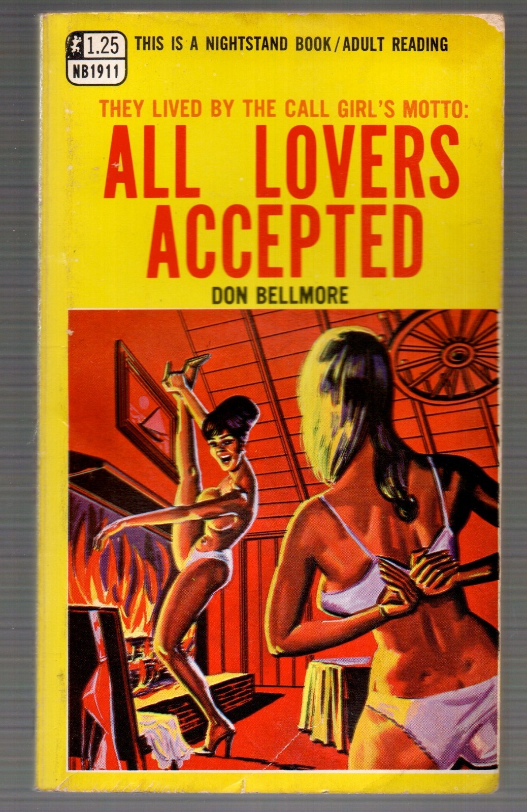 All Lovers Accepted 1968 Sleaze Smut Greenleaf Nightstand Tomas Cannizarro cover