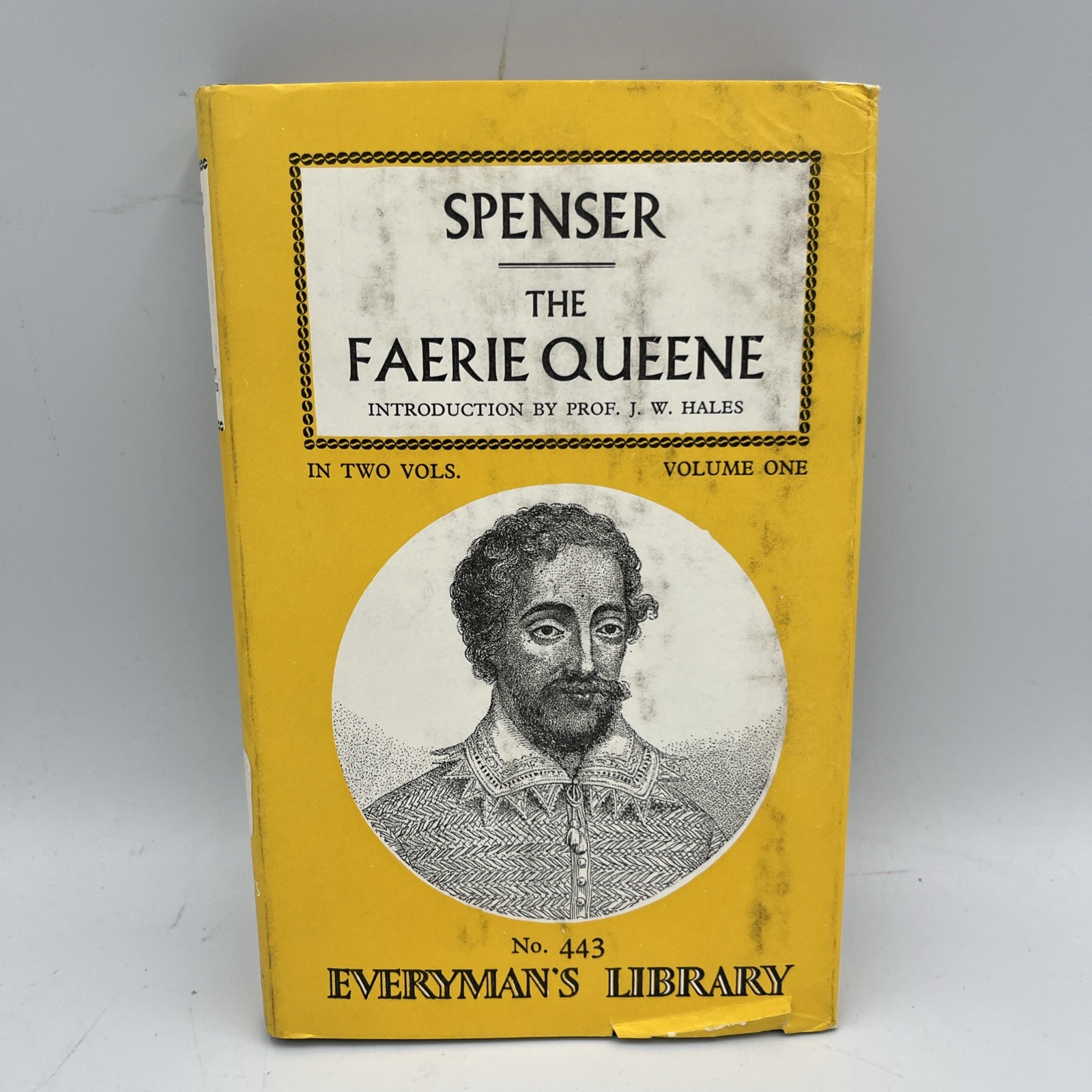 Spenser The Faerie Queene • Volume One • Everymans Library • No. 443 • 1966