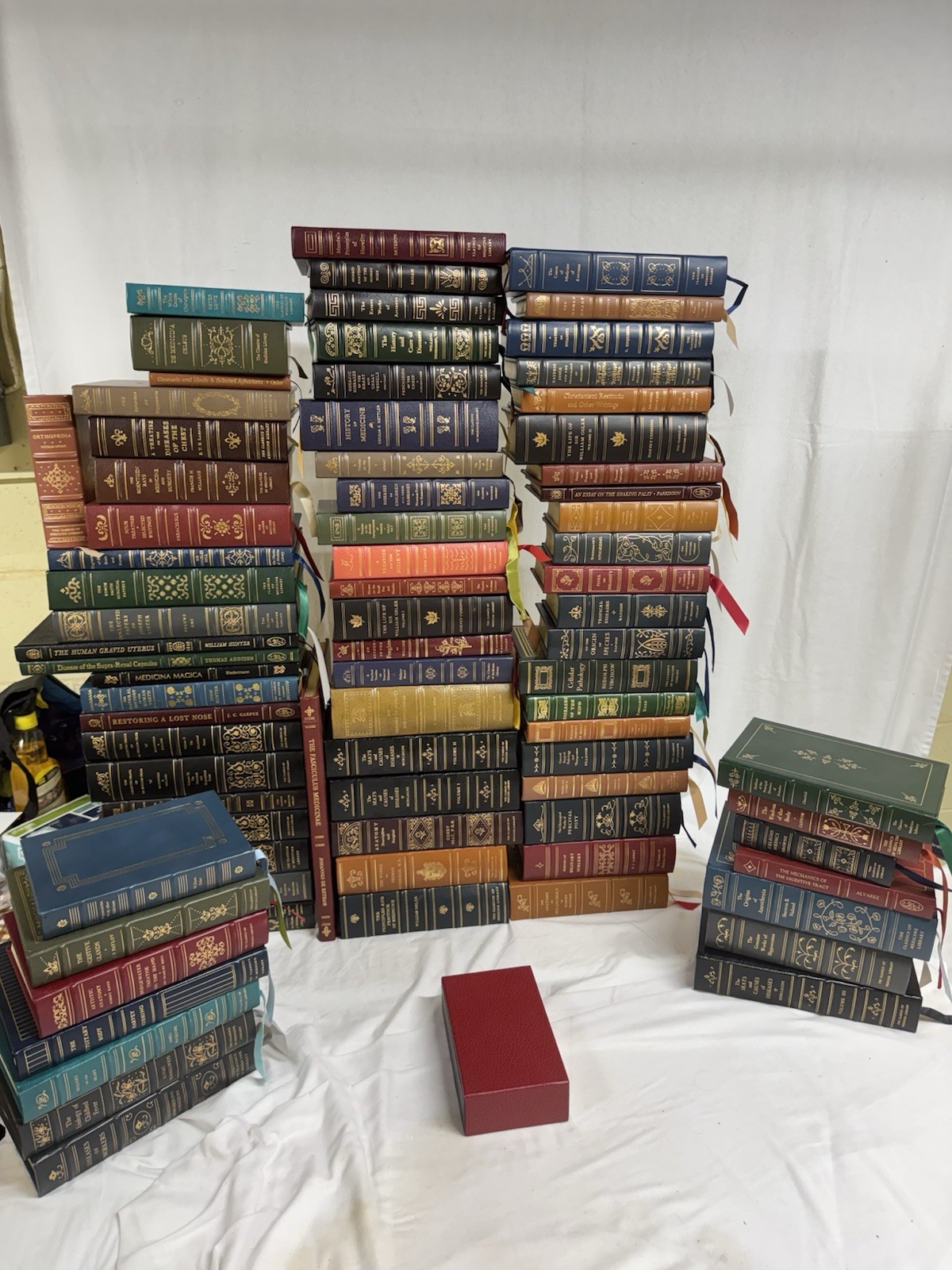 The Classics of Medicine Library Limited Edition Leather-Bound Books – Lot of 79