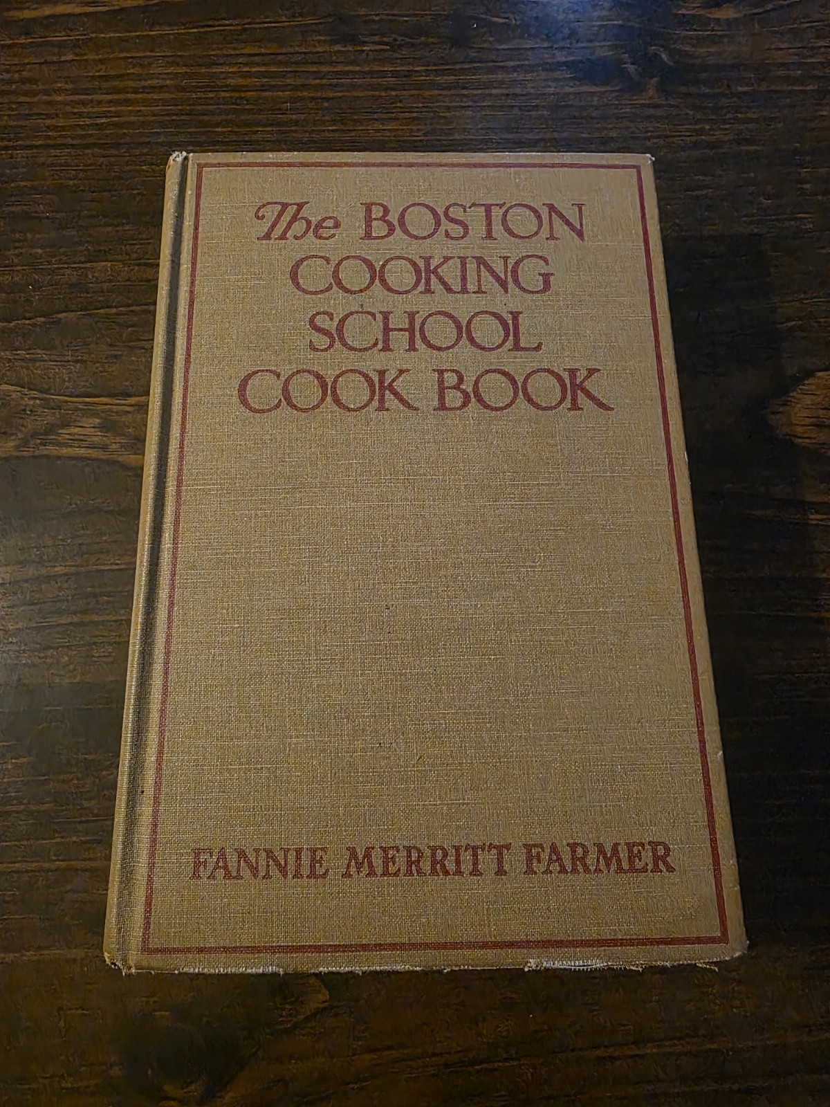Cookbook : The Boston Cooking School Cook Book / Farmer / 1937 6th Edition