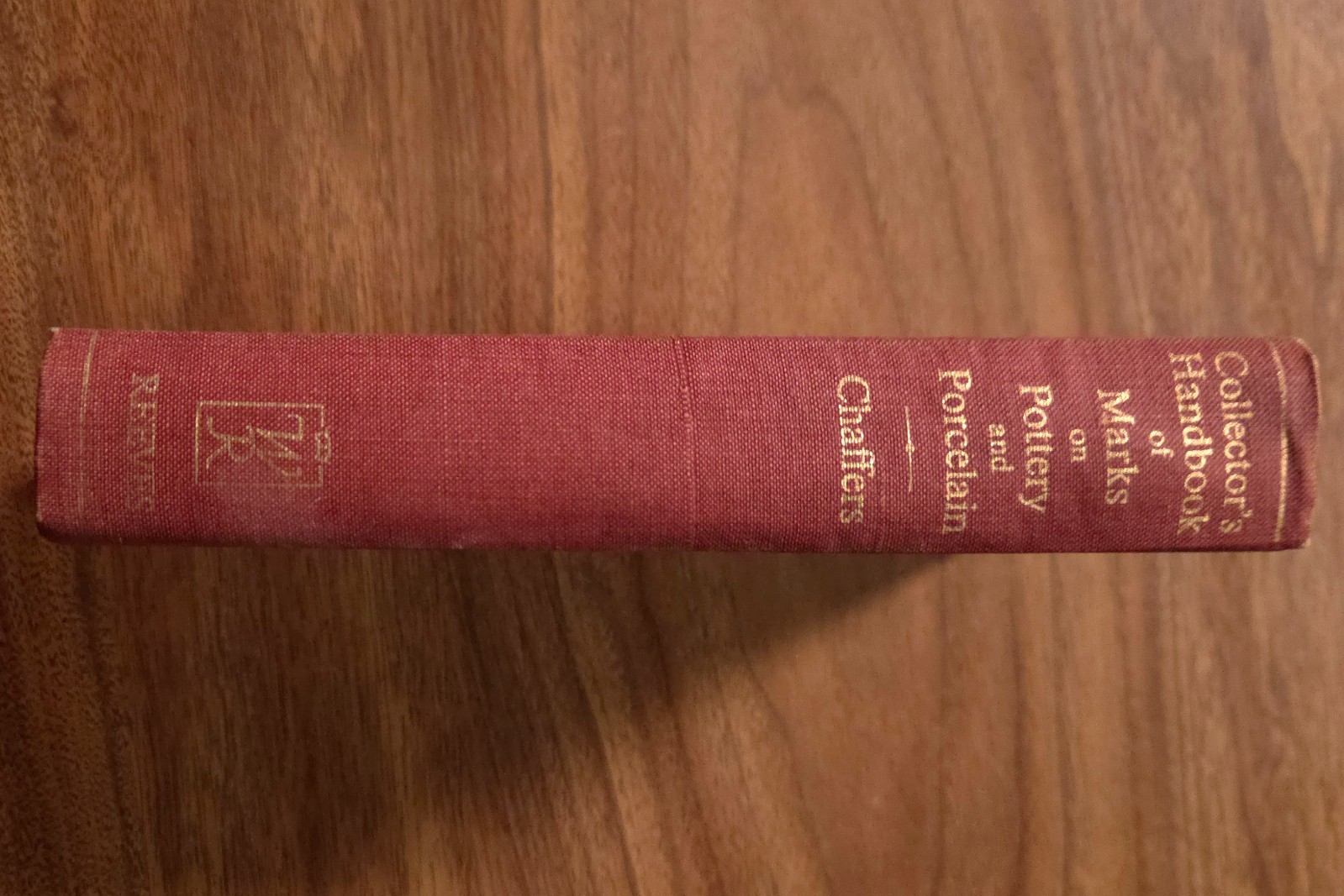 Vintage Collectors Handbook Of Marks On Pottery And Porcelain – Chaffers 1972