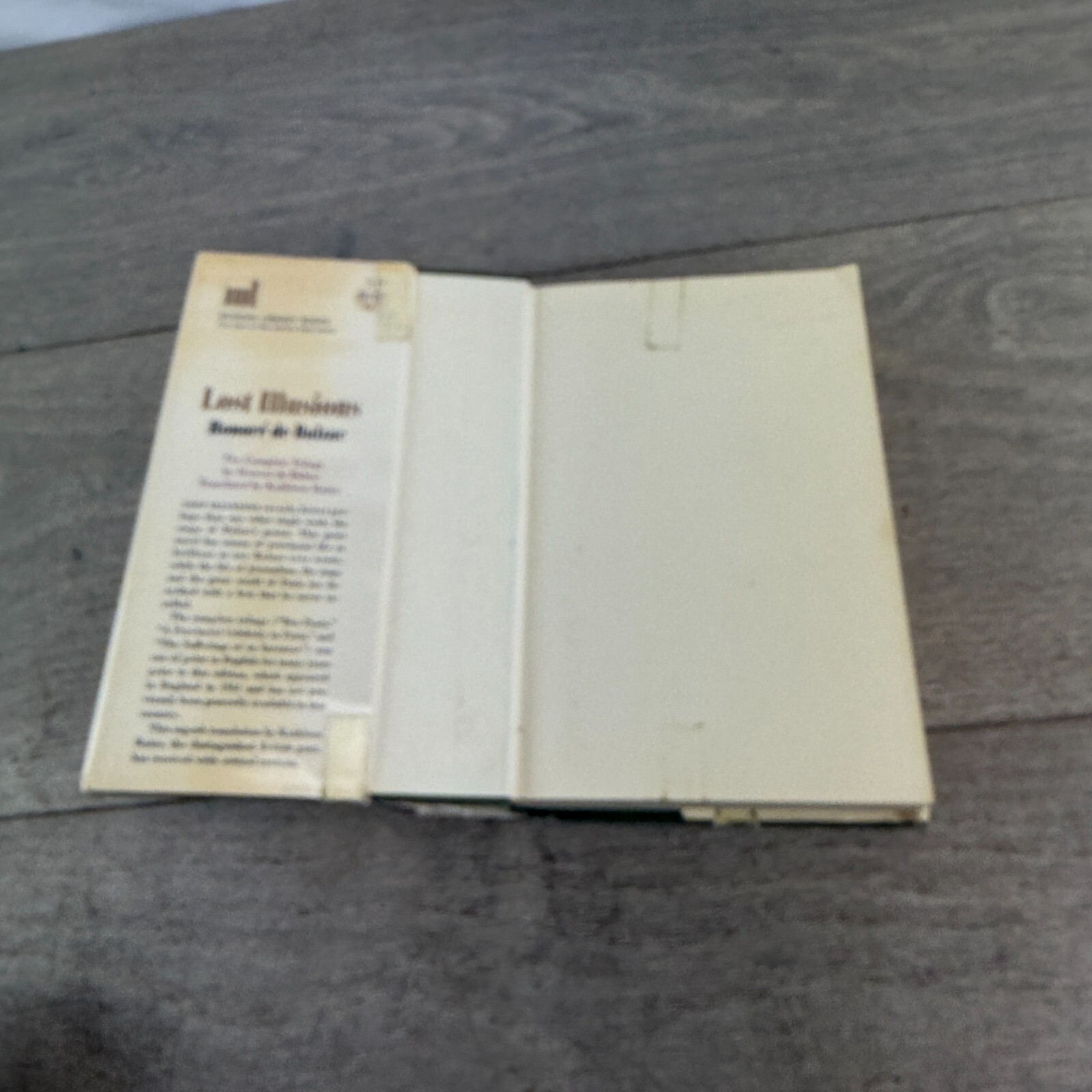 Lost Illusions By Honoré de Balzac 1966 1st Modern Library HC Classic Literature