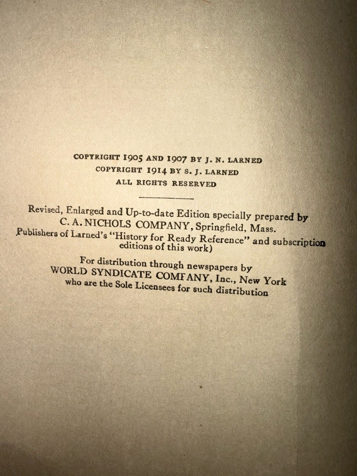 Antique 1915 Larned’s History of the World Complete 8 Vol Set IllustGilt Binding