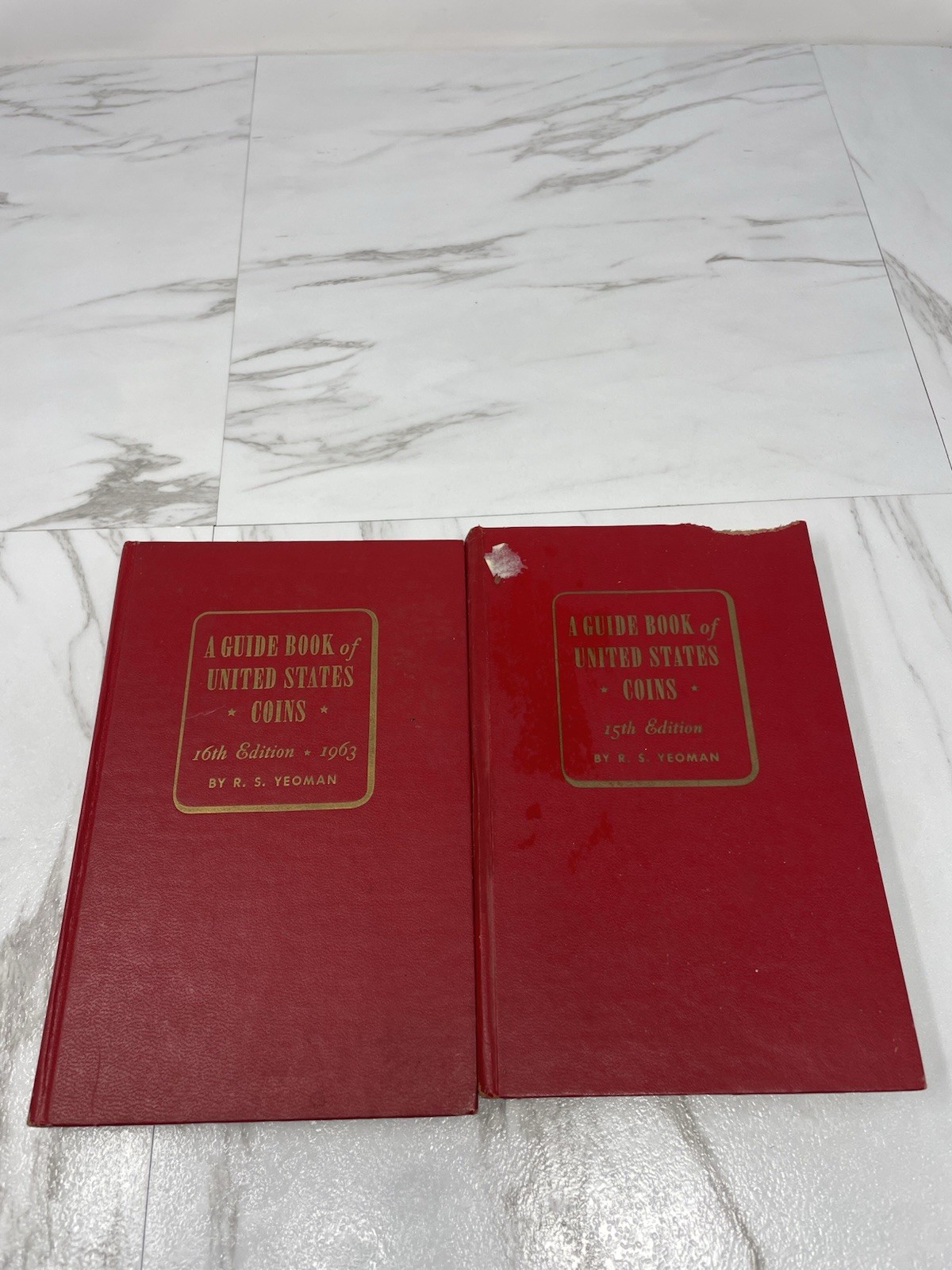 GUIDE BOOK OF UNITED STATES COINS 16th Edition & 15th R.S. YEOMAN, RED BOOK