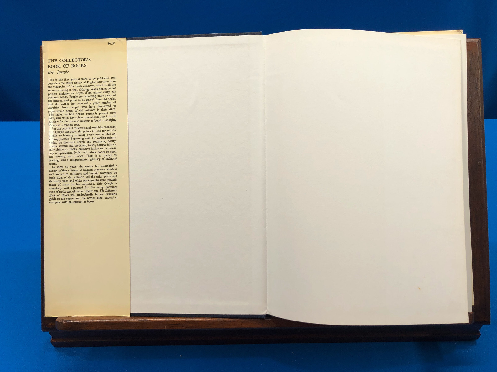 The Collector’s Book of Books- Eric Quayle, 1971