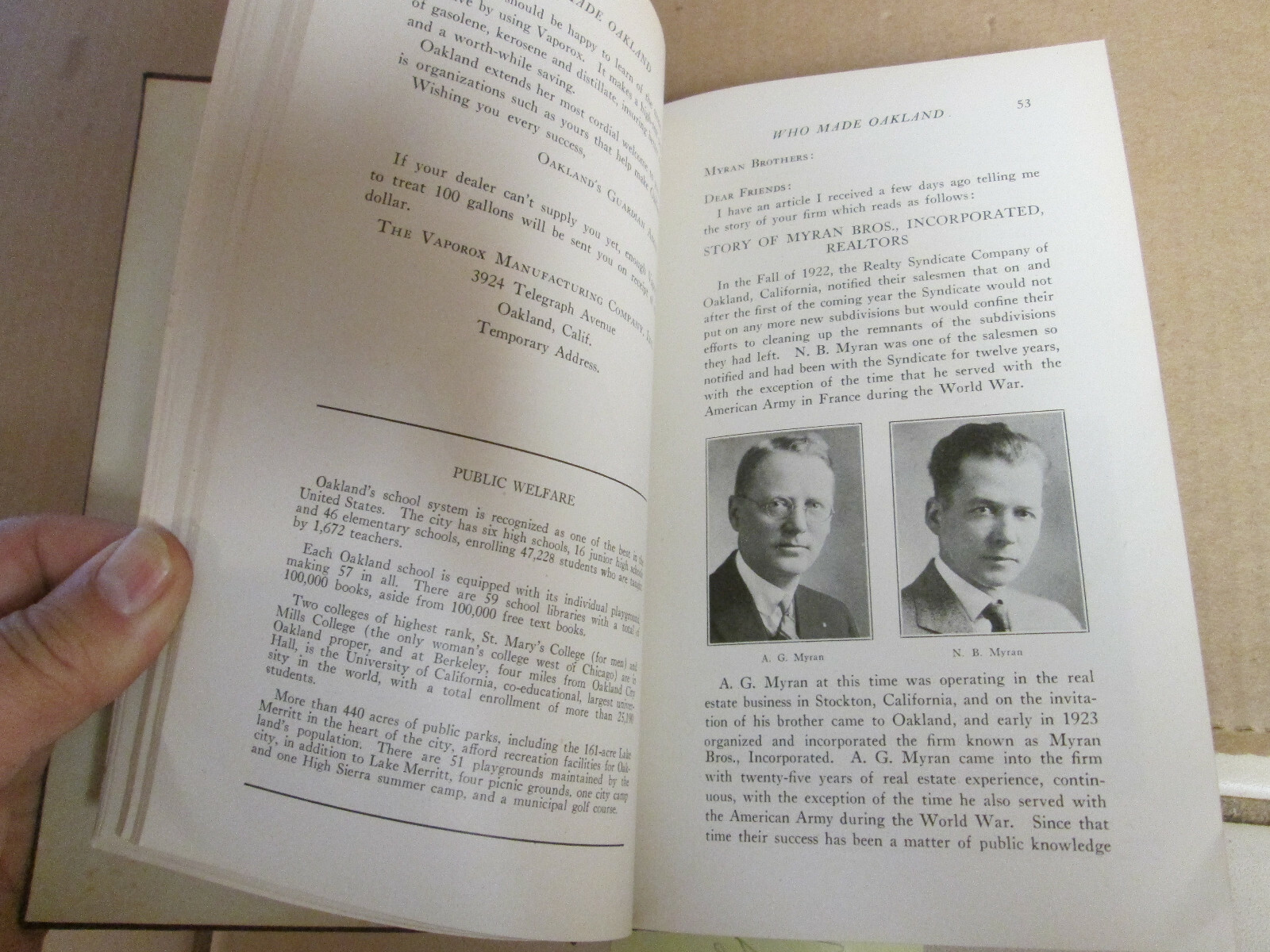 Florence Crocker WHO MADE OAKLAND 1925 Oakland California Local History