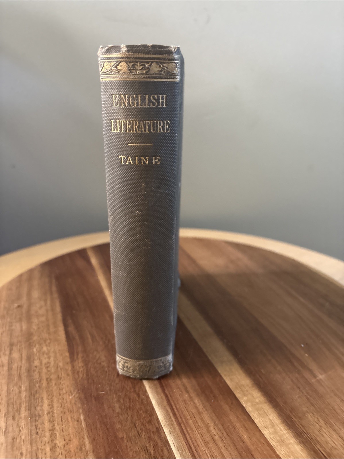 Antique Book. History of English Literature by H A Taine. 1887.