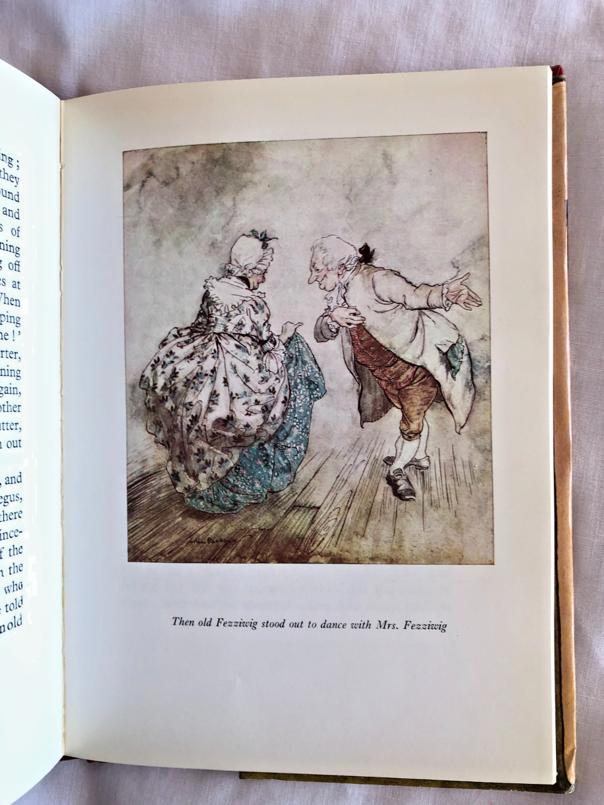 A Christmas Carol Book Charles Dickens Illustrations Arthur Rackham 1973 HB/DJ