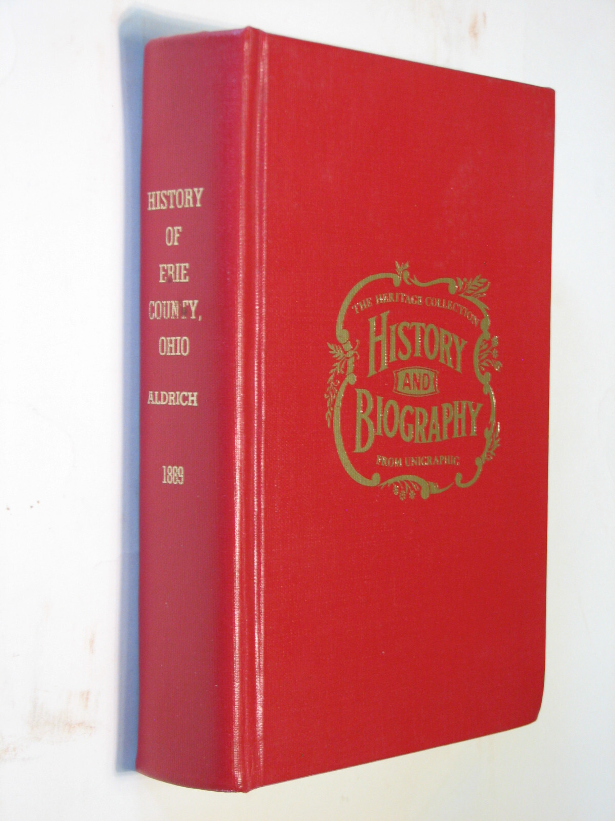 History of Erie County, Ohio 1889 reprint OH genealogy Sandusky Bellevue