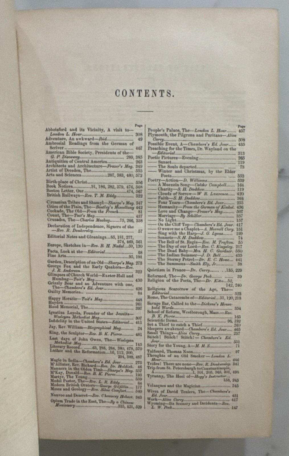 The National Magazine, Vol. V : July-December 1854 (3-Quarter Leather, HC 1854)
