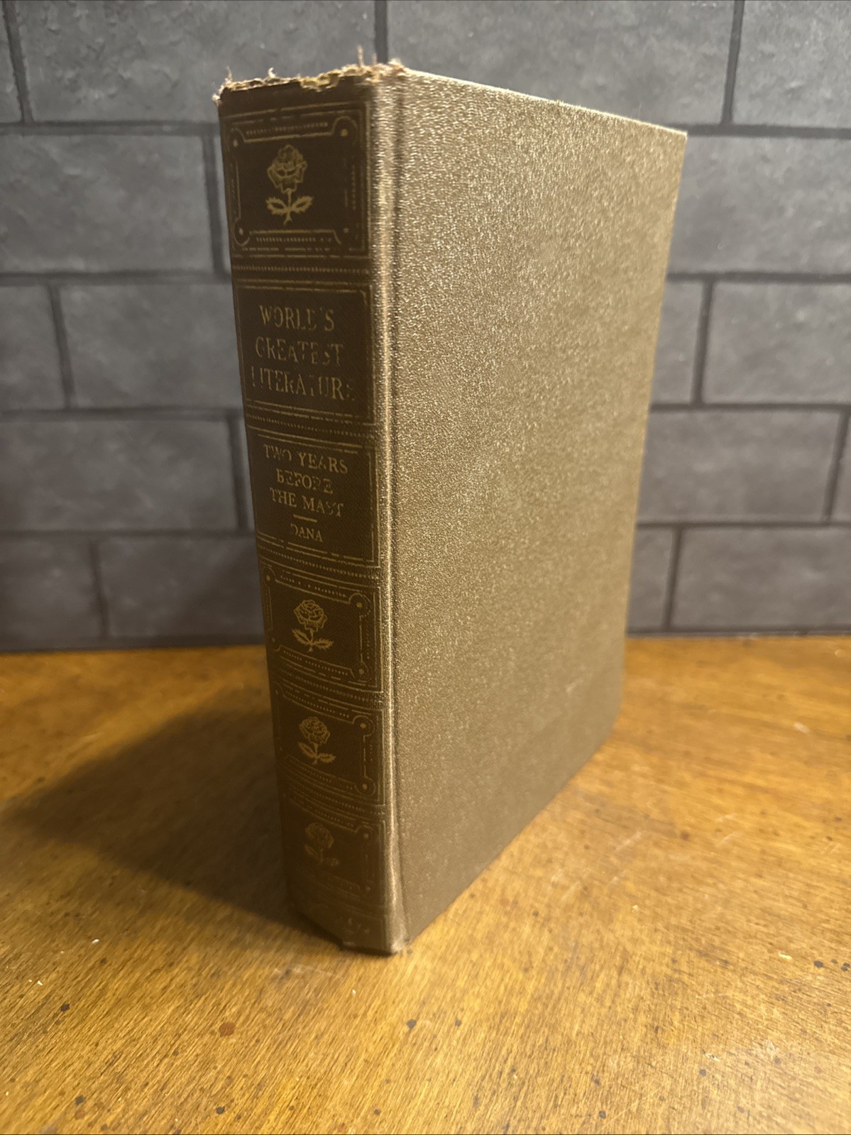 TWO YEARS BEFORE THE MAST by Richard Dana (1937) The Spencer Press
