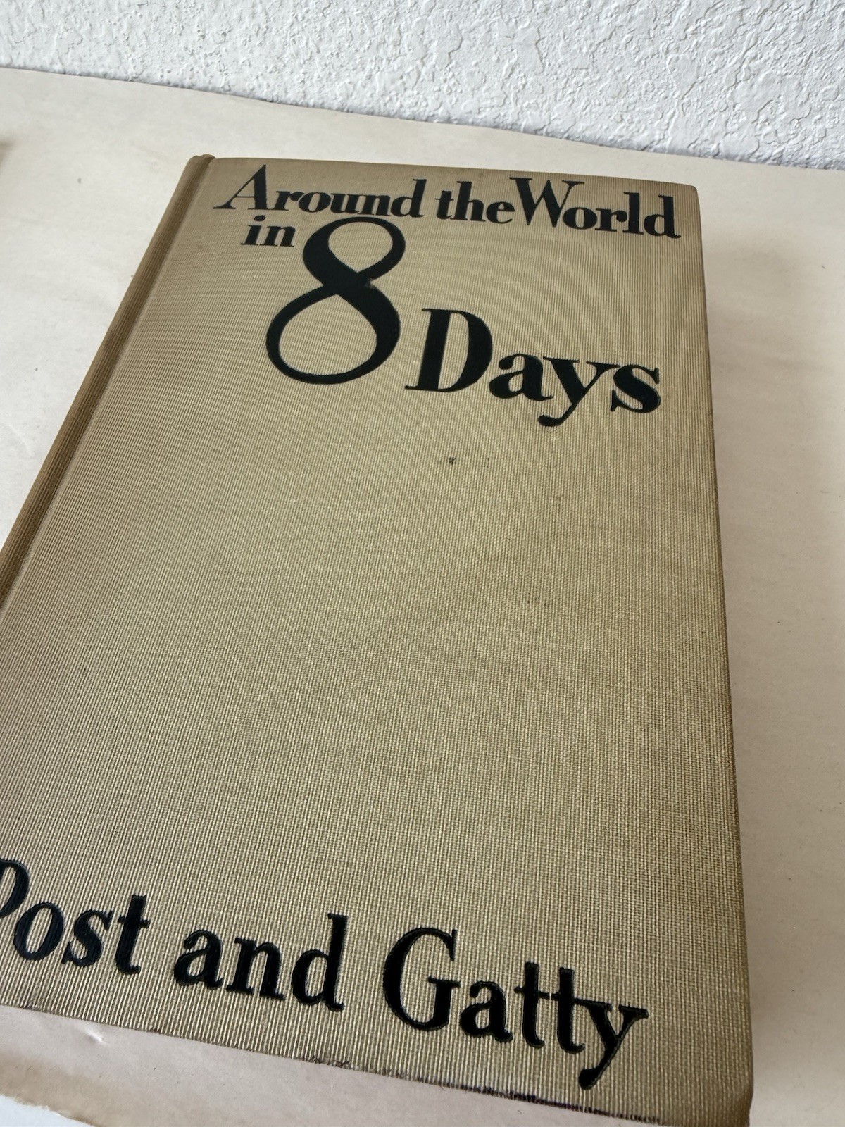 Wiley Post & Harold Gatty SIGNED – Around the World in 8 Days (1931) 1st Edition