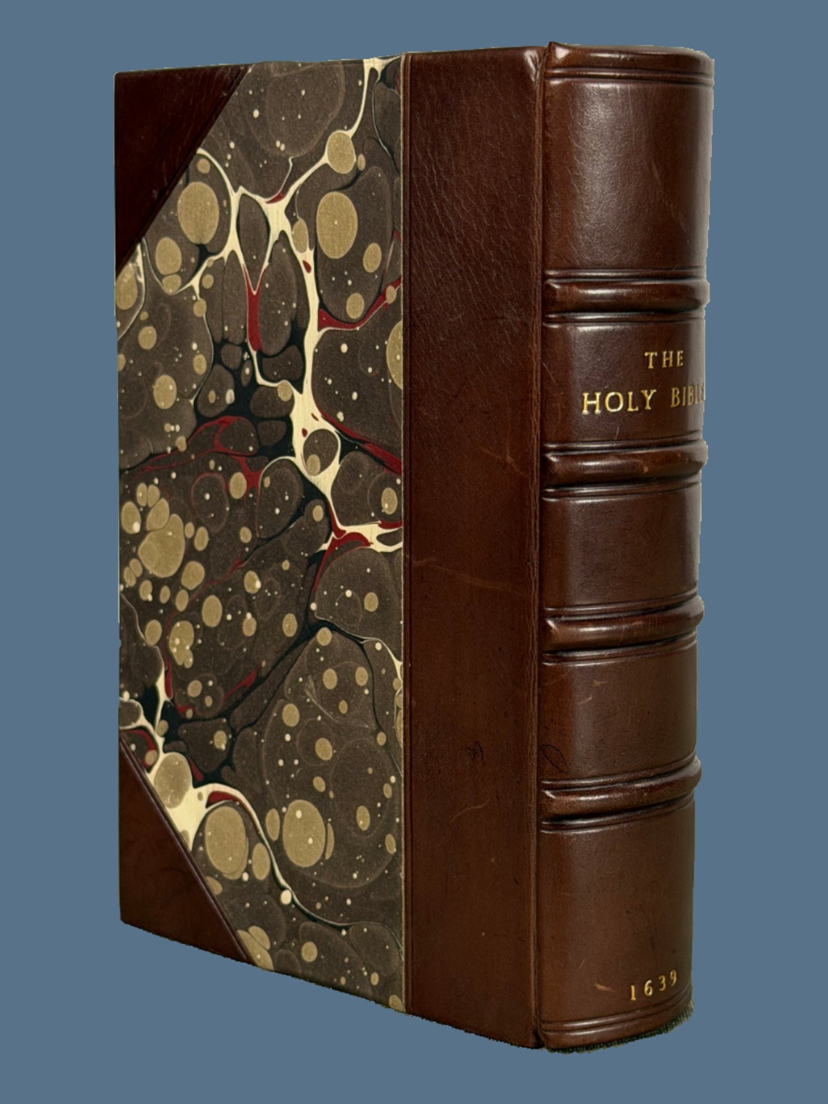 1639 Octavo King James Bible with Genealogies in Modern Binding