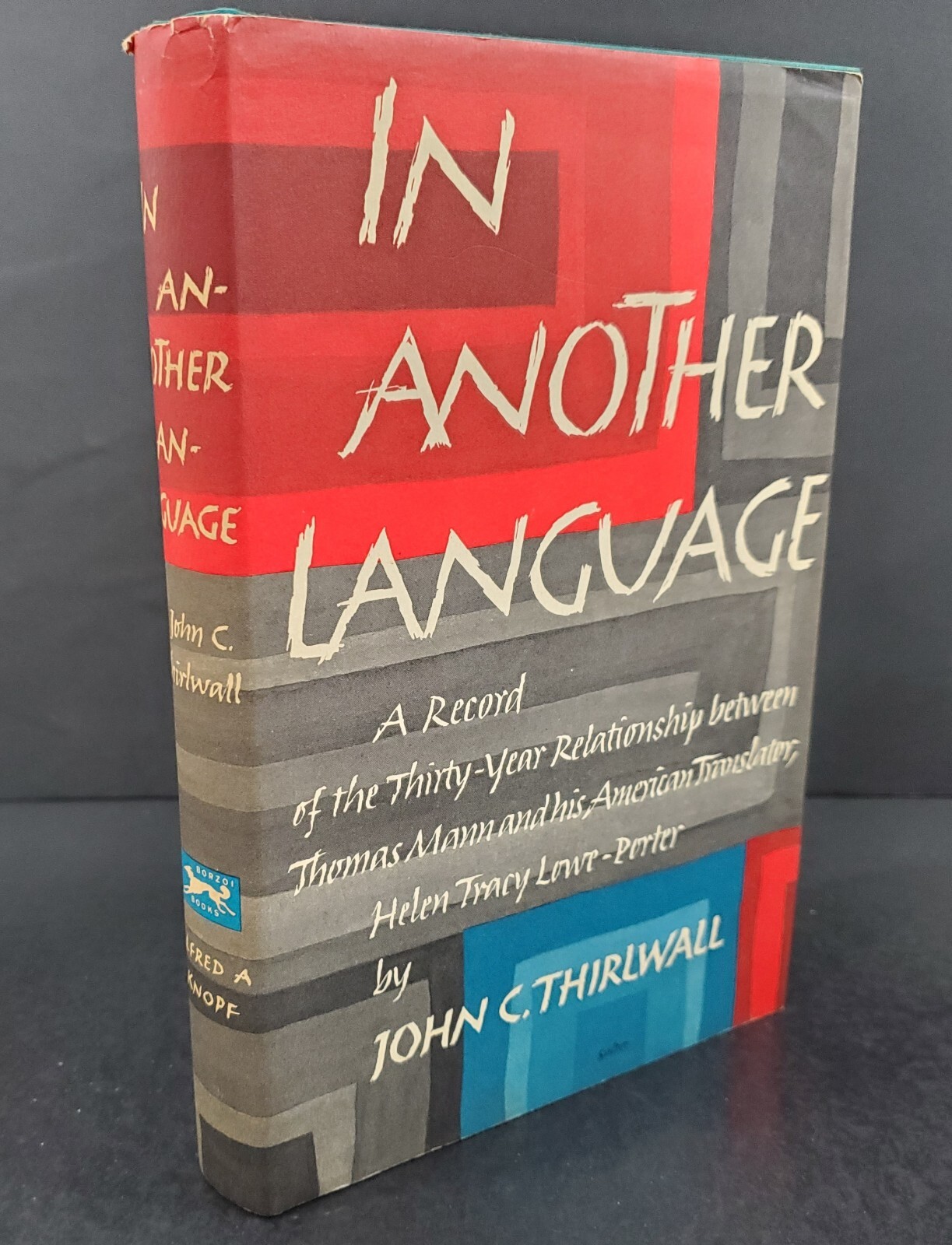 In Another Language John Thirwall, 1st Ed 1966 Hardcover Dust Jacket