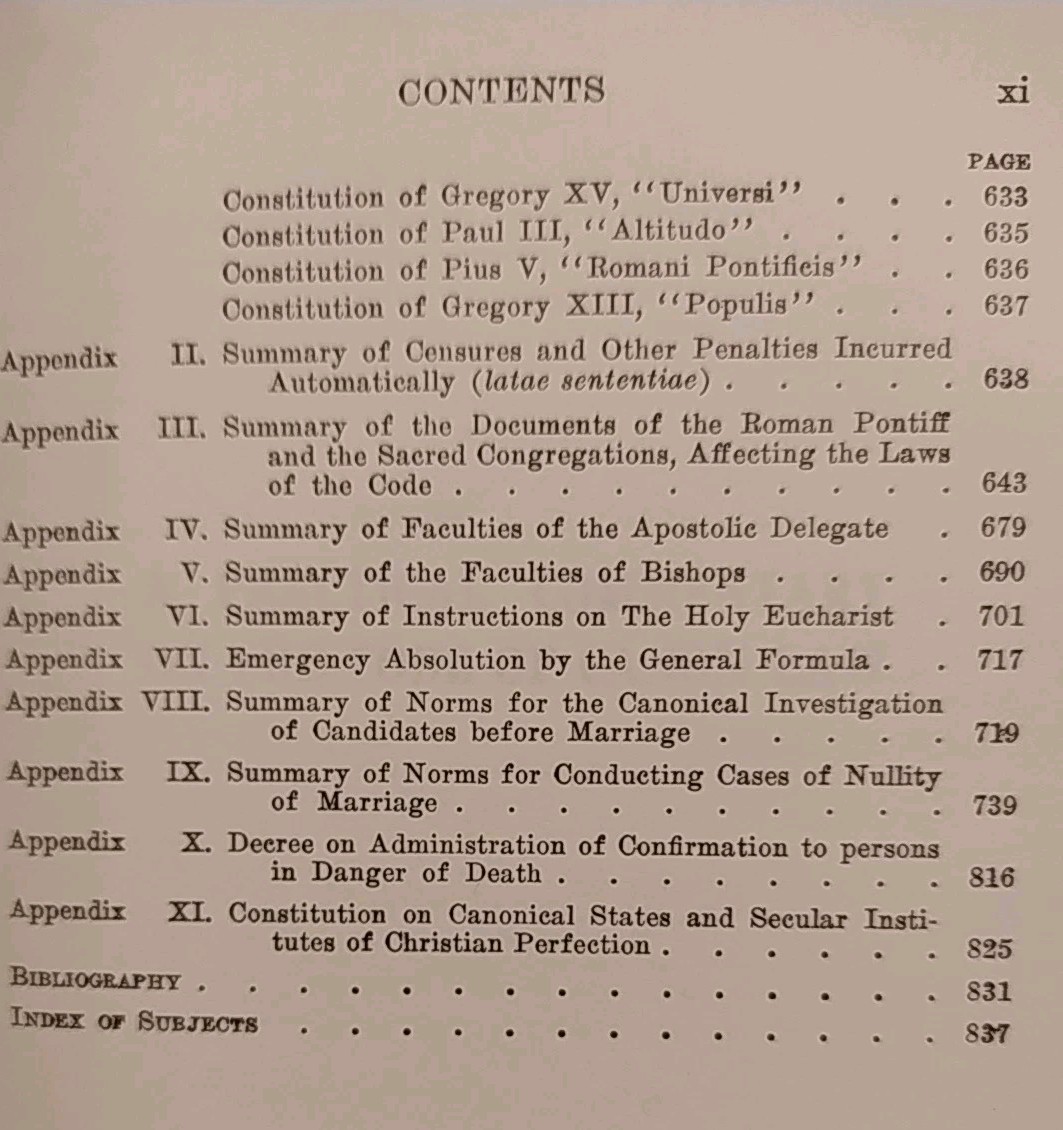 Practical Commentary on the Code of Canon Law Woywod Smith 1948 V I & II