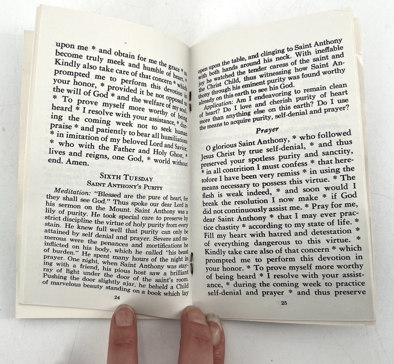 Novena St. Anthony Padua – Franciscan Herald Press 1971 – Good Vintage Devotion