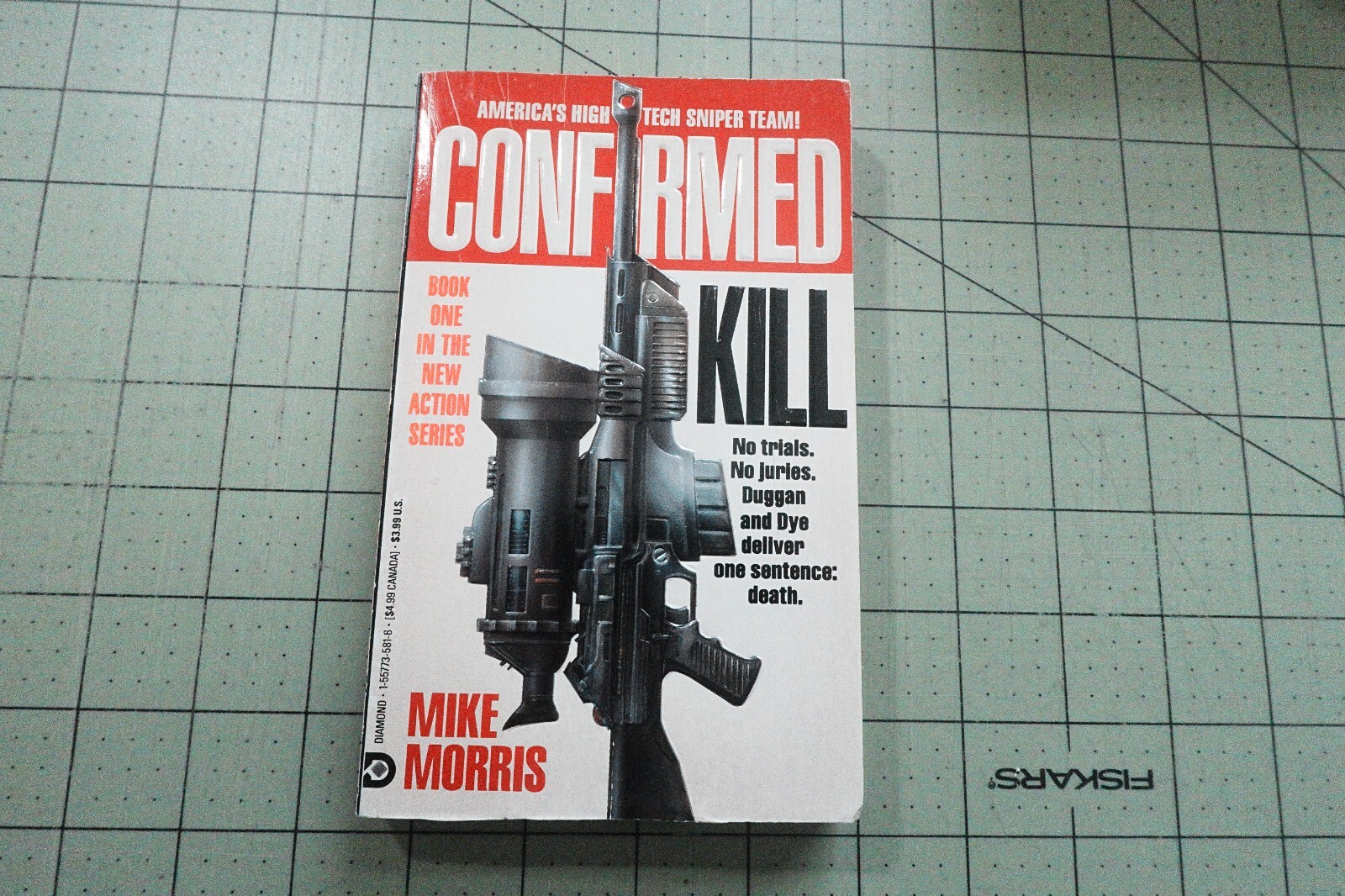 CONFIRMED KILL BY MIKE MORRIS 1992 DIAMOND BKS MEN’S ACTION ADVENTURE SERIES PB