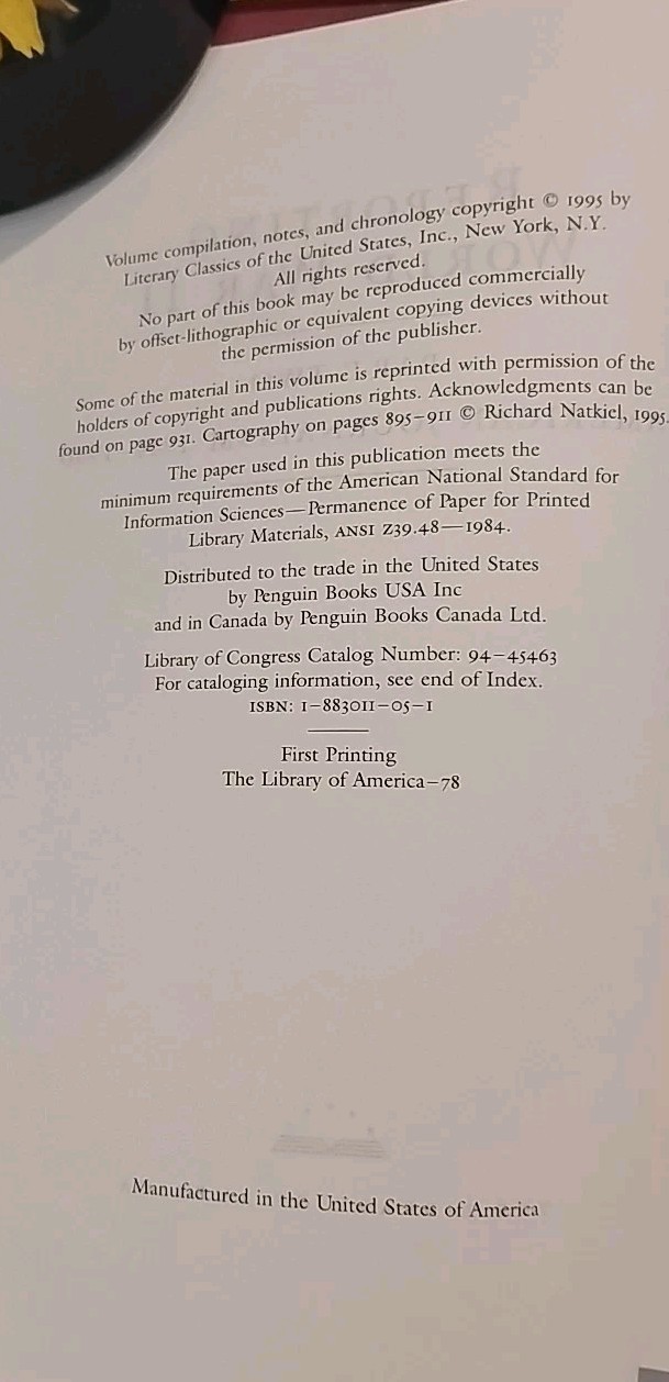 Reporting World War II 2 Vol. Set, Library of America 1st. Editions 1995
