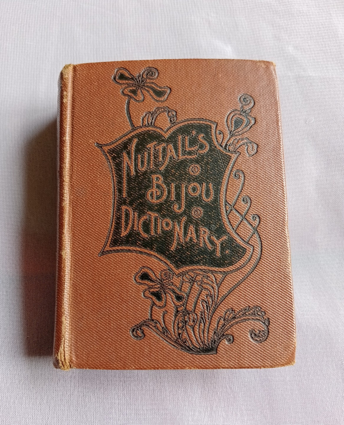 Antique Miniature Nuttall’s Bijou Dictionary Frederick Warne & Co. Victorian