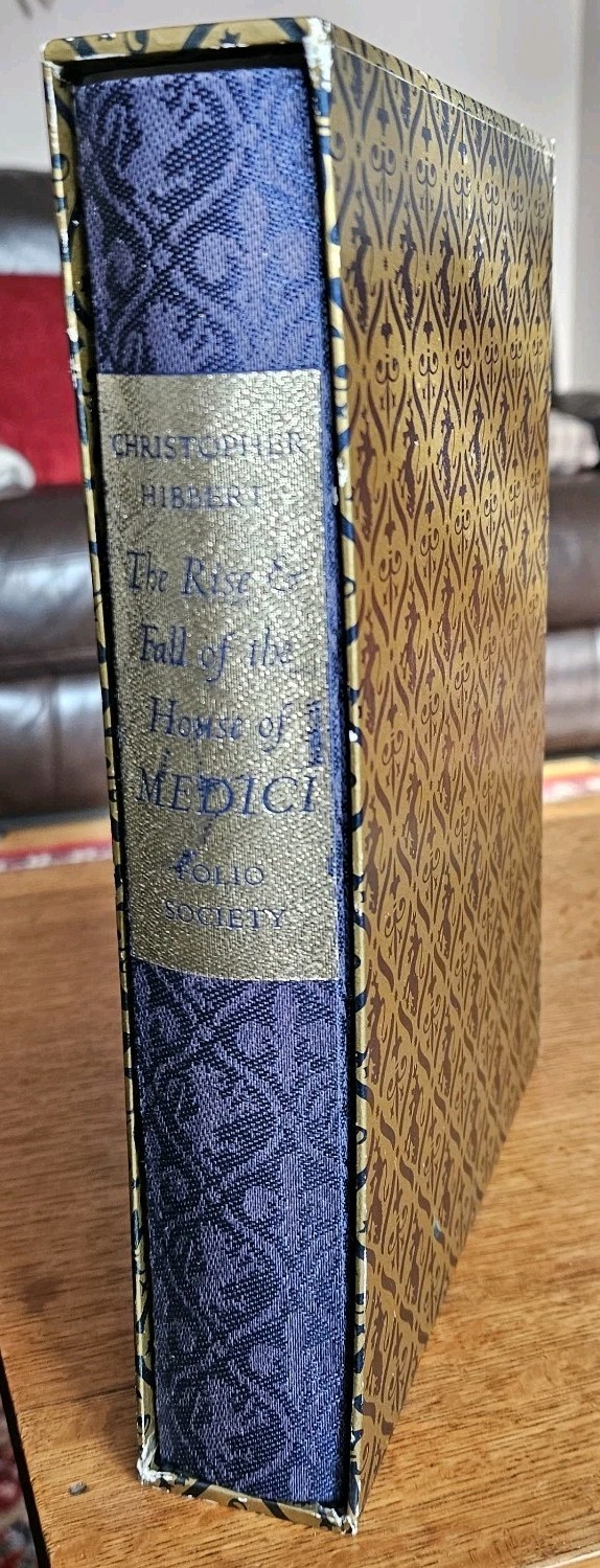 The Rise & Fall of the House of Medici Hibbert Folio Society 1999 2nd MINT -WB18