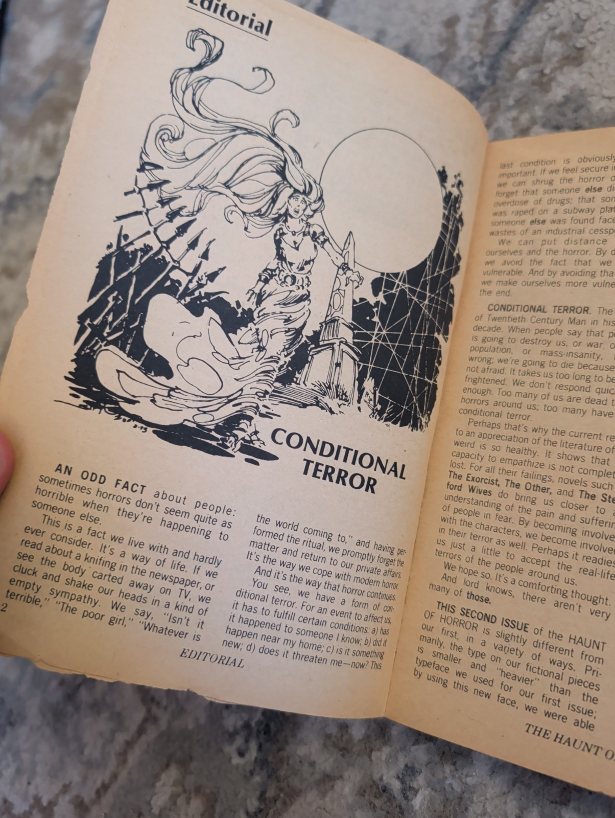 THE HAUNT OF HORROR #2 1973 Marvel Comics illustrated digest magazine Good