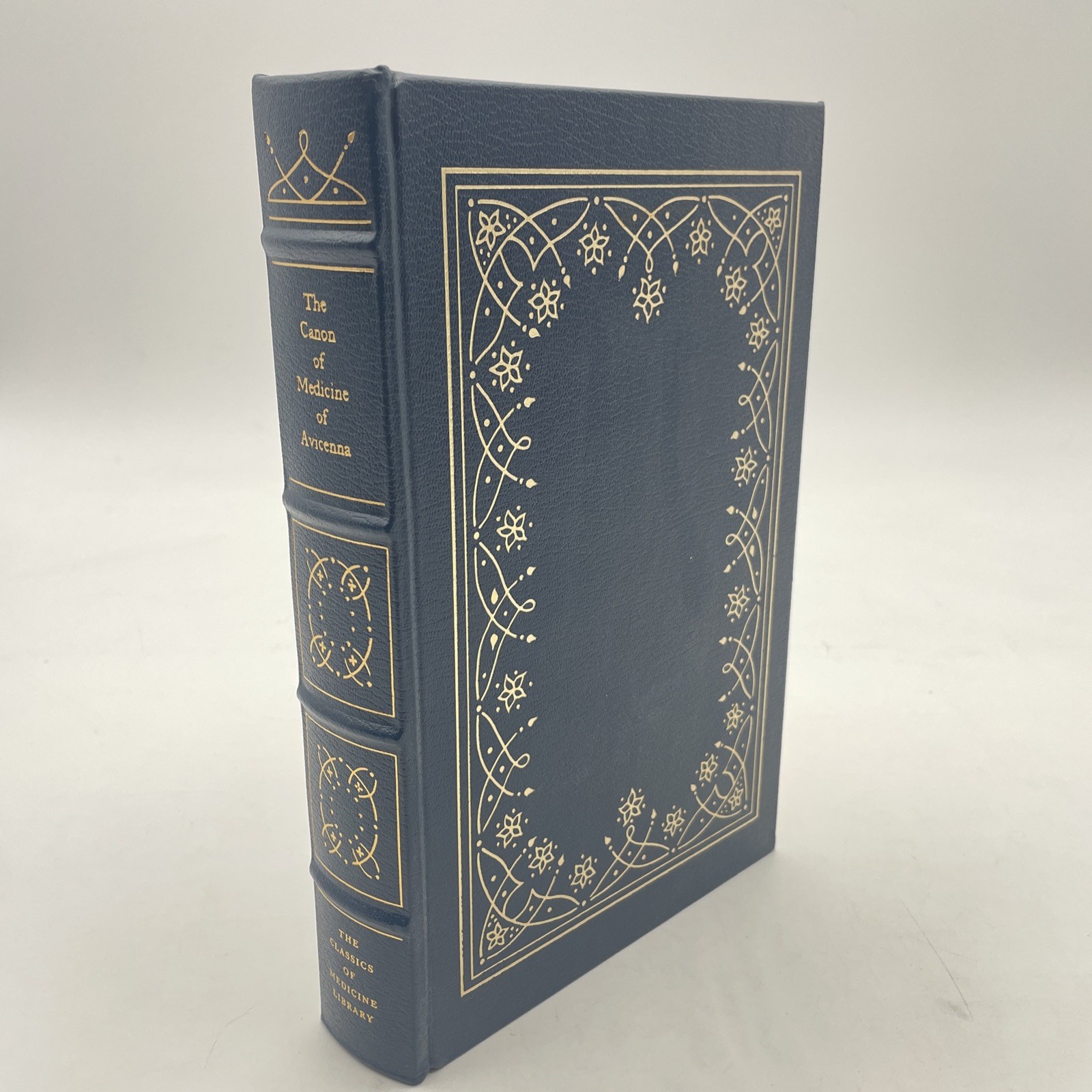 The Canon of Medicine of Avicenna Leather HC Classics Of Medicine Library 1984