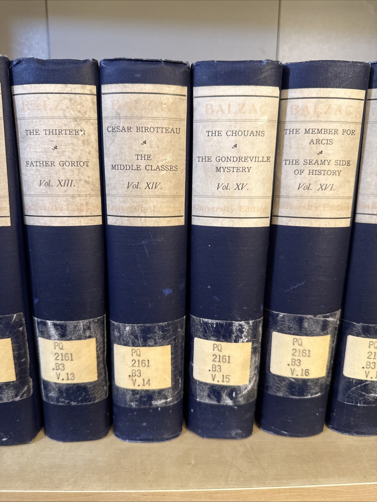 Works of Honoré de Balzac – Vols I-XVIII (1-18) 1901 Avil Publishing Co. Antique