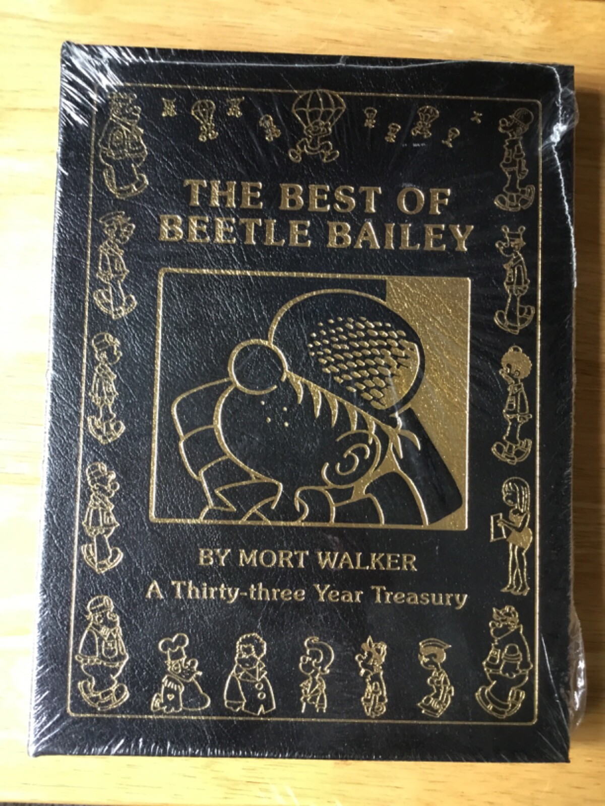 (SSG) MORT WALKER “Beetle Bailey” Signed Easton Press – New Still Sealed Book