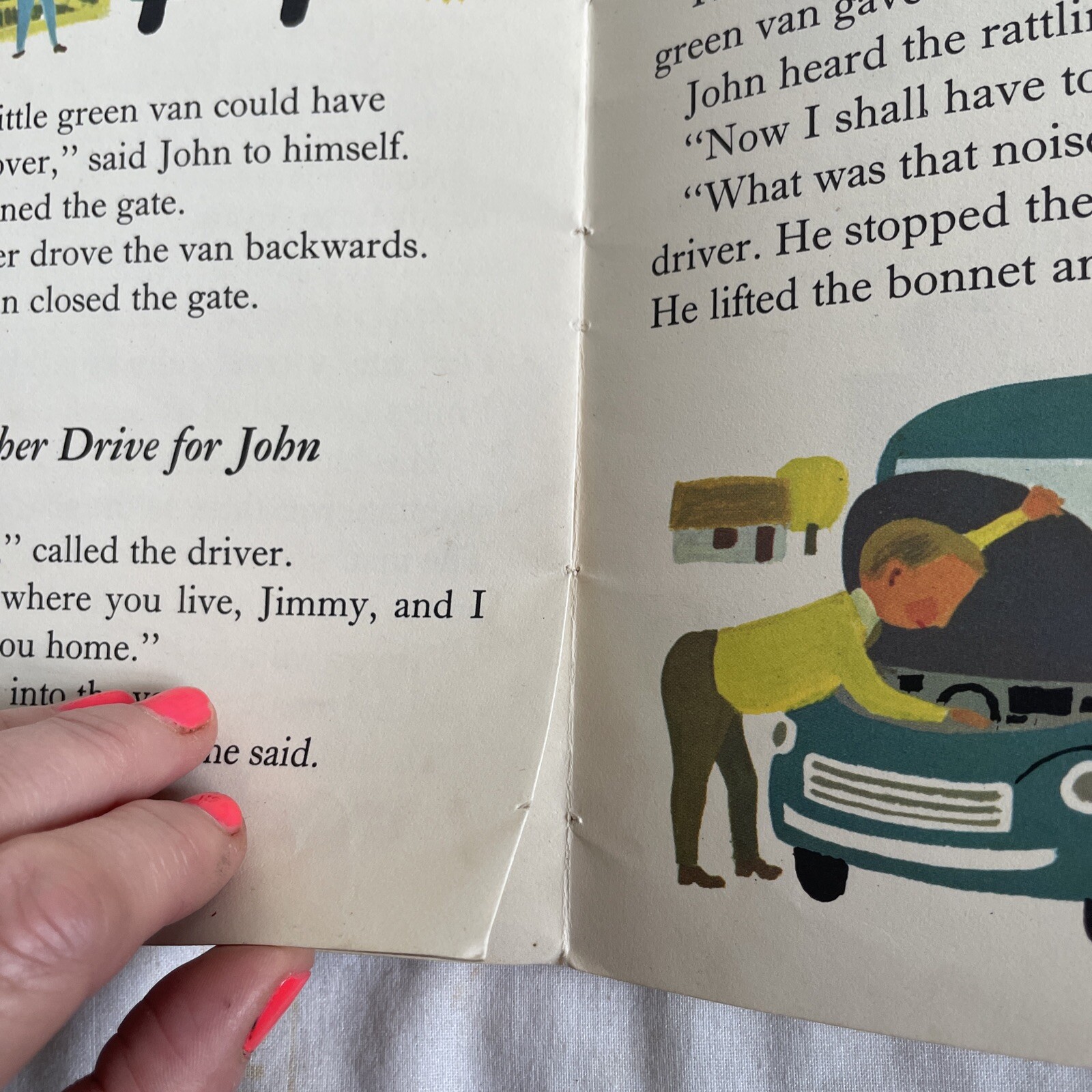 The Dancing Van E M Thorne Dolphin Books Vintage Children’s 1973 IDRU