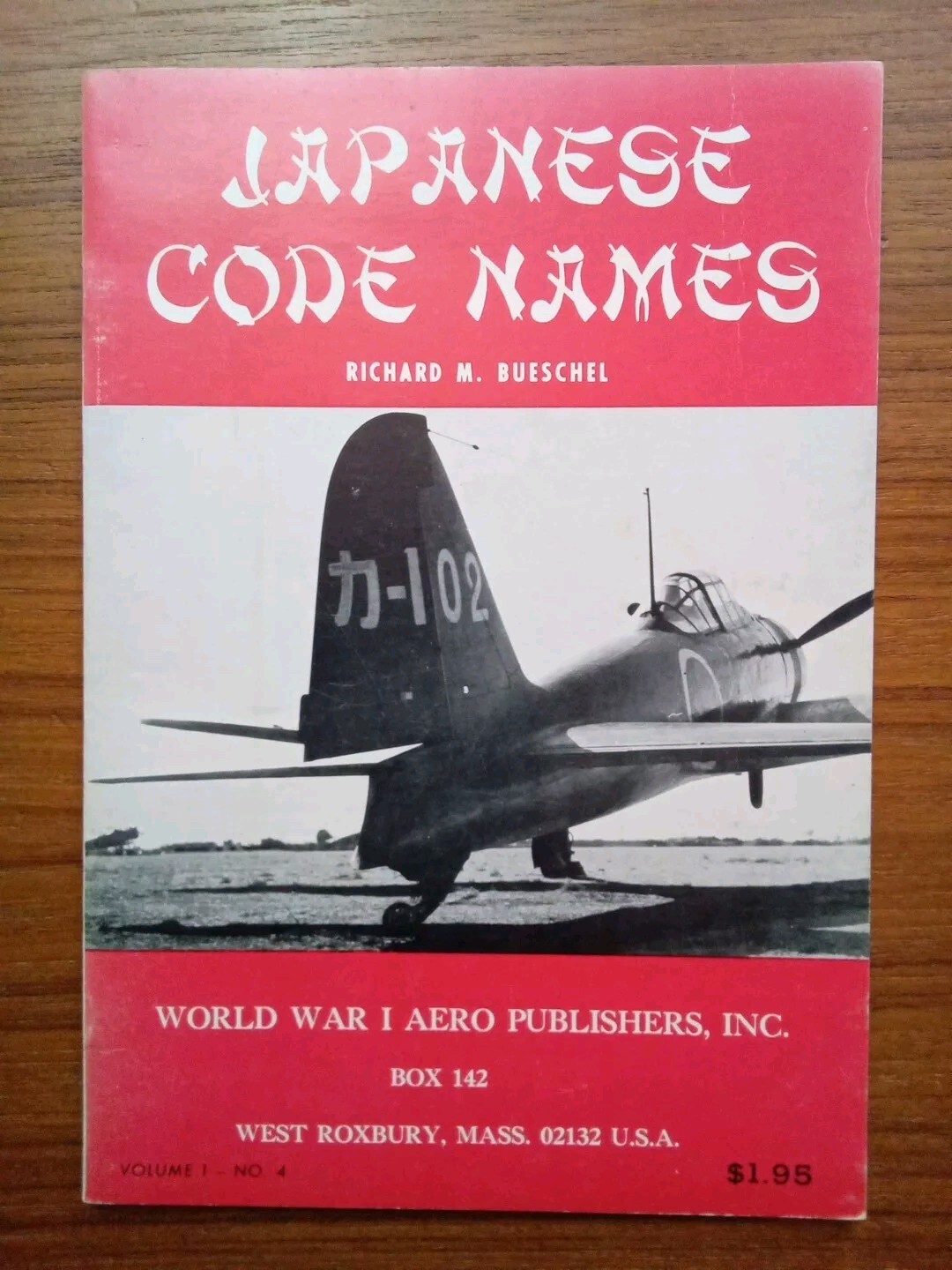 Richard M BUESCHEL / Japanese Military Aircraft Code Names ~ 1st Edition 1966