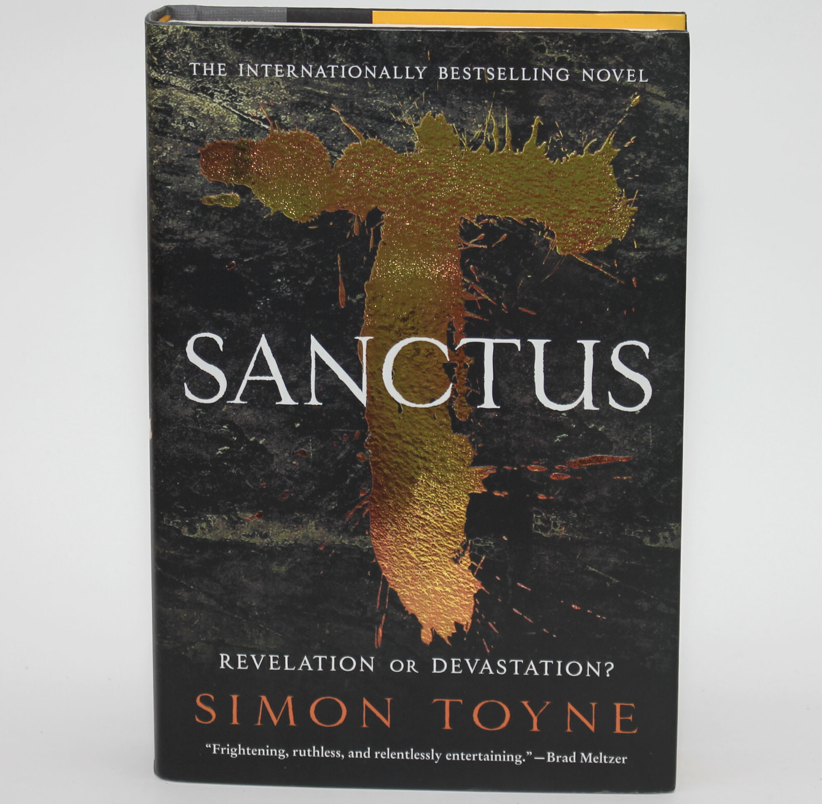 Signed/Inscribed! SANCTUS by Simon Toyne – William Morrow2011 1st Edition HC/DJ