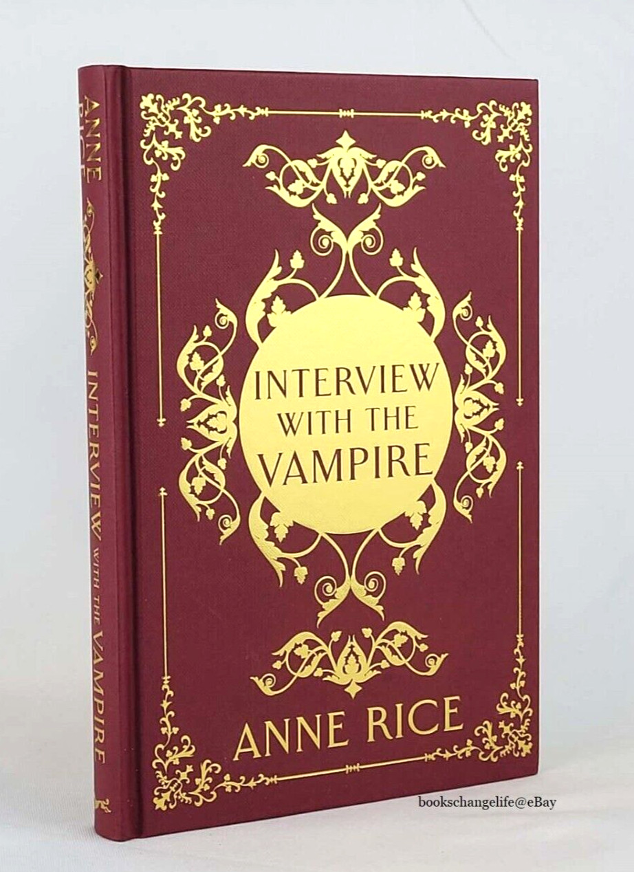 INTERVIEW WITH THE VAMPIRE by Anne Rice Hardcover *** NEW RARE ***