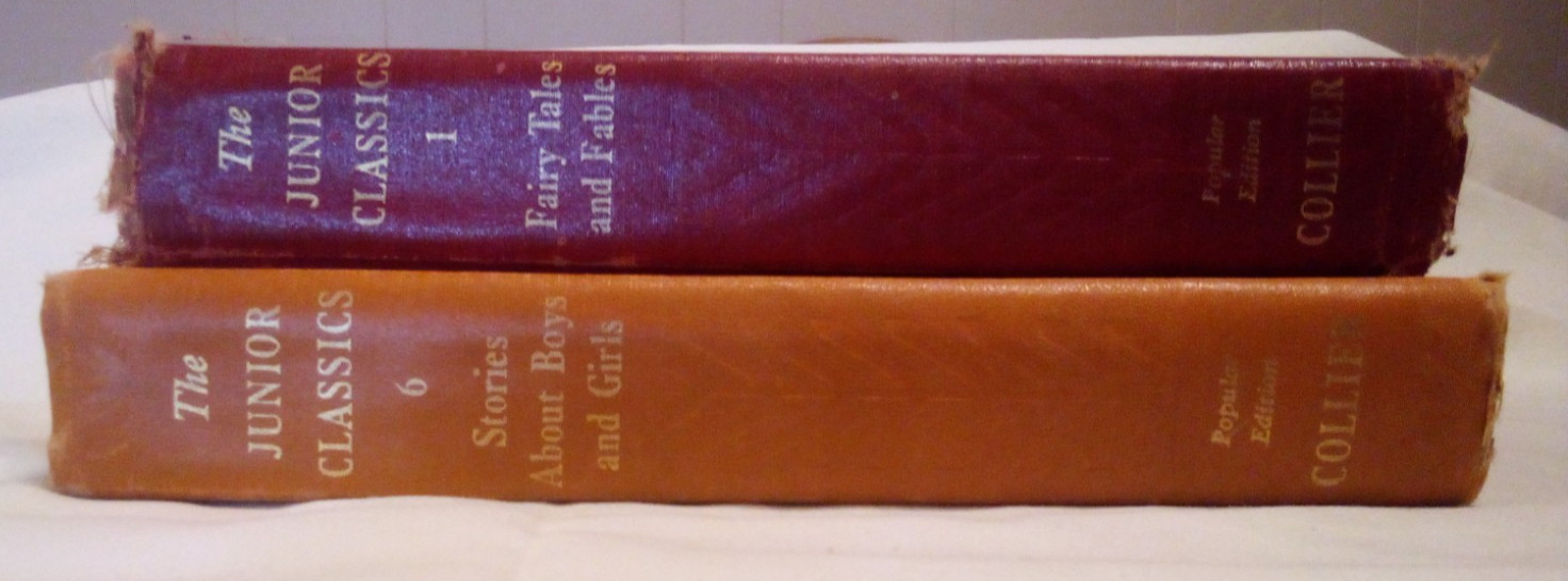 The Junior Classics Children’s Books Volumes 1 and 6 Vintage