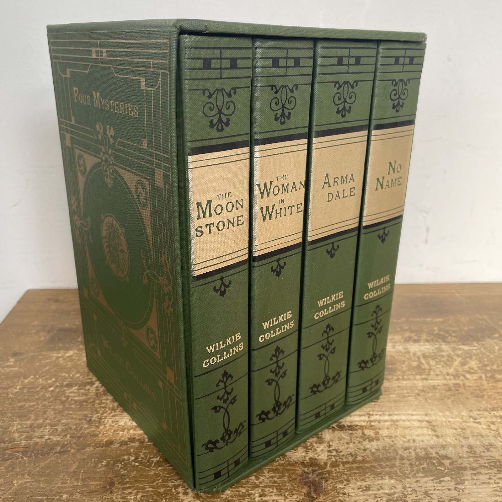 Willkie Collins Folio Society Box Set Four Mysteries Hardback Vintage
