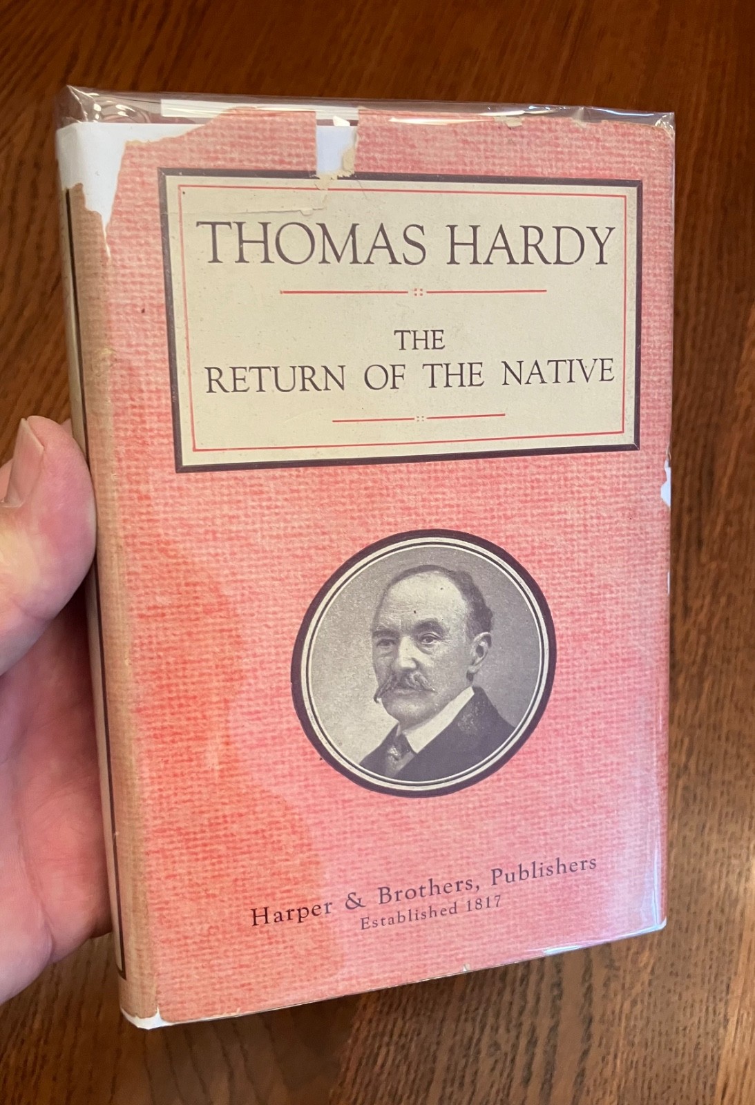 Thomas Hardy Return of the Native Vintage 1929 Leather w/Dust Jacket Wessex