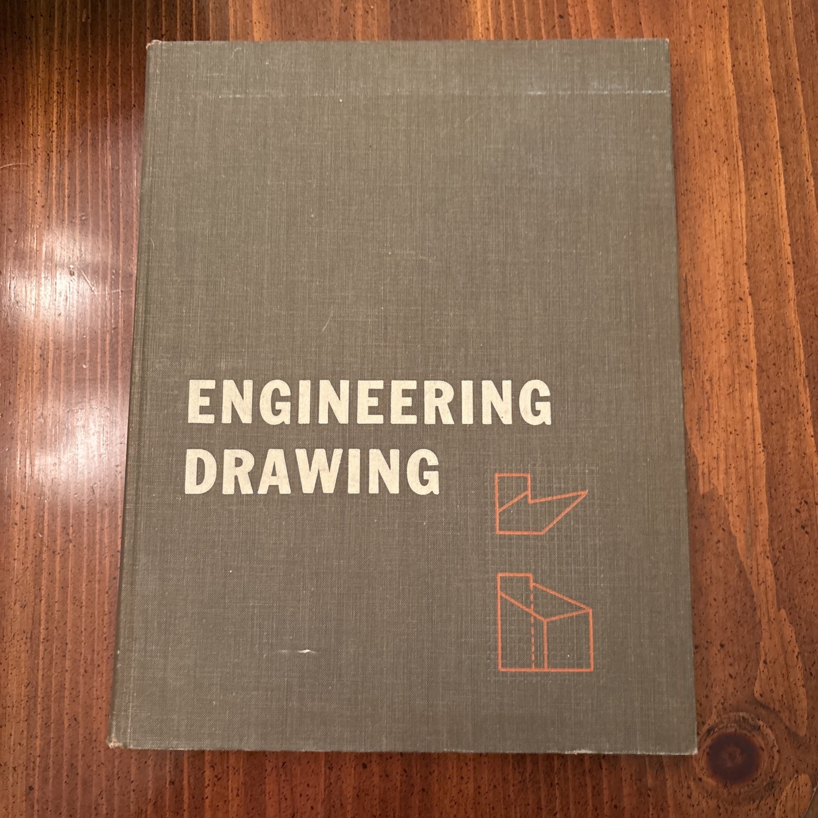 Engineering Drawing Hardcover Book Frank Zozzora 2nd Edition 1958