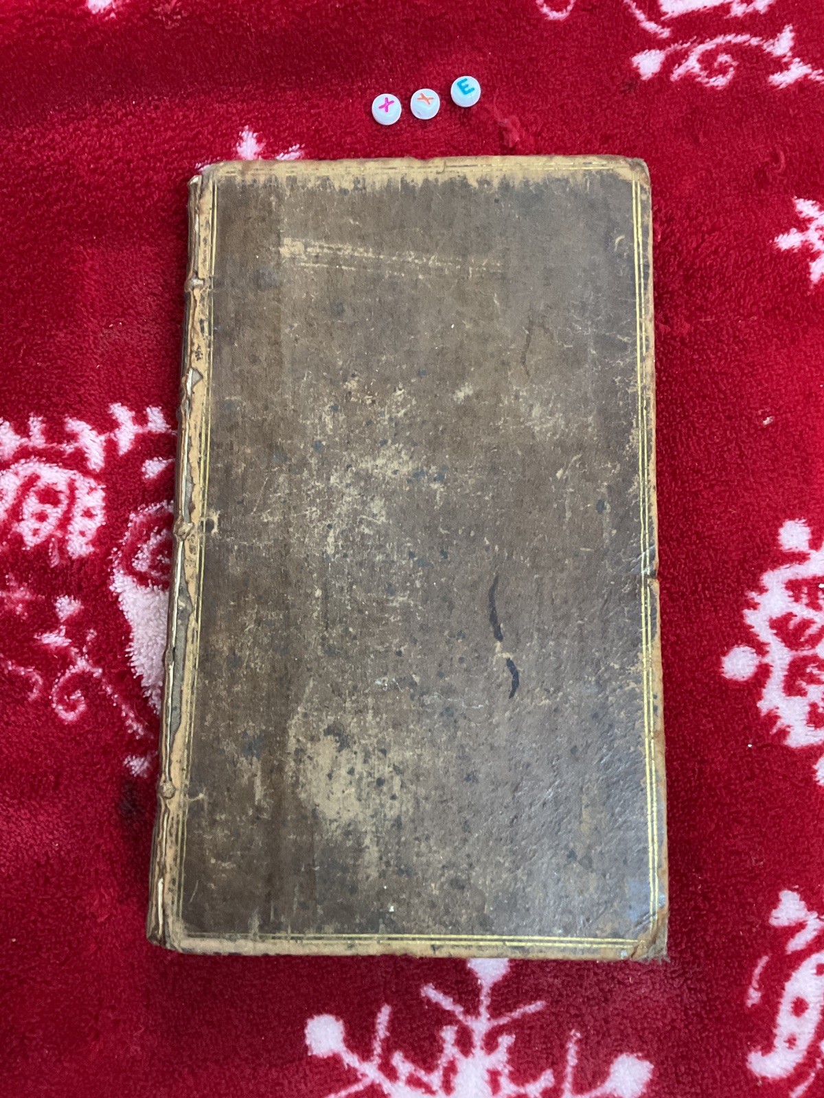 Antique 1732 THE ILIAD OF HOMER HARDBACK LEATHER BOUND ALEXANDER POPE rare