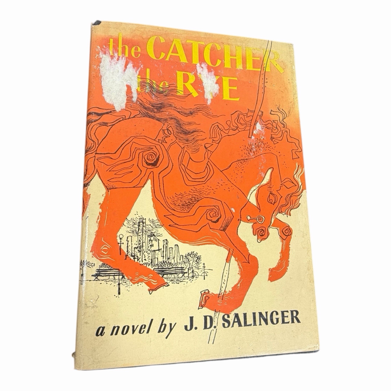 THE CATCHER IN THE RYE 1951 J.D. SALINGER Book Club Edition BCE Hardcover READ