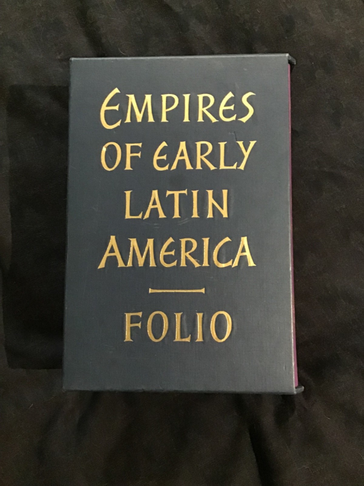 Folio Society Empires Of Early Latin America. 3Vol Set Aztecs Maya Incas History