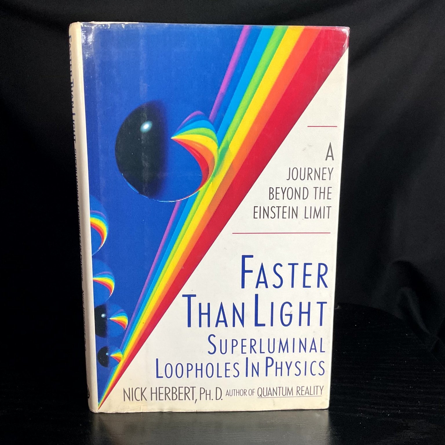 Faster Than Light Nick Herbert 1988 1st Ed Physics Quantum Reality Superluminal