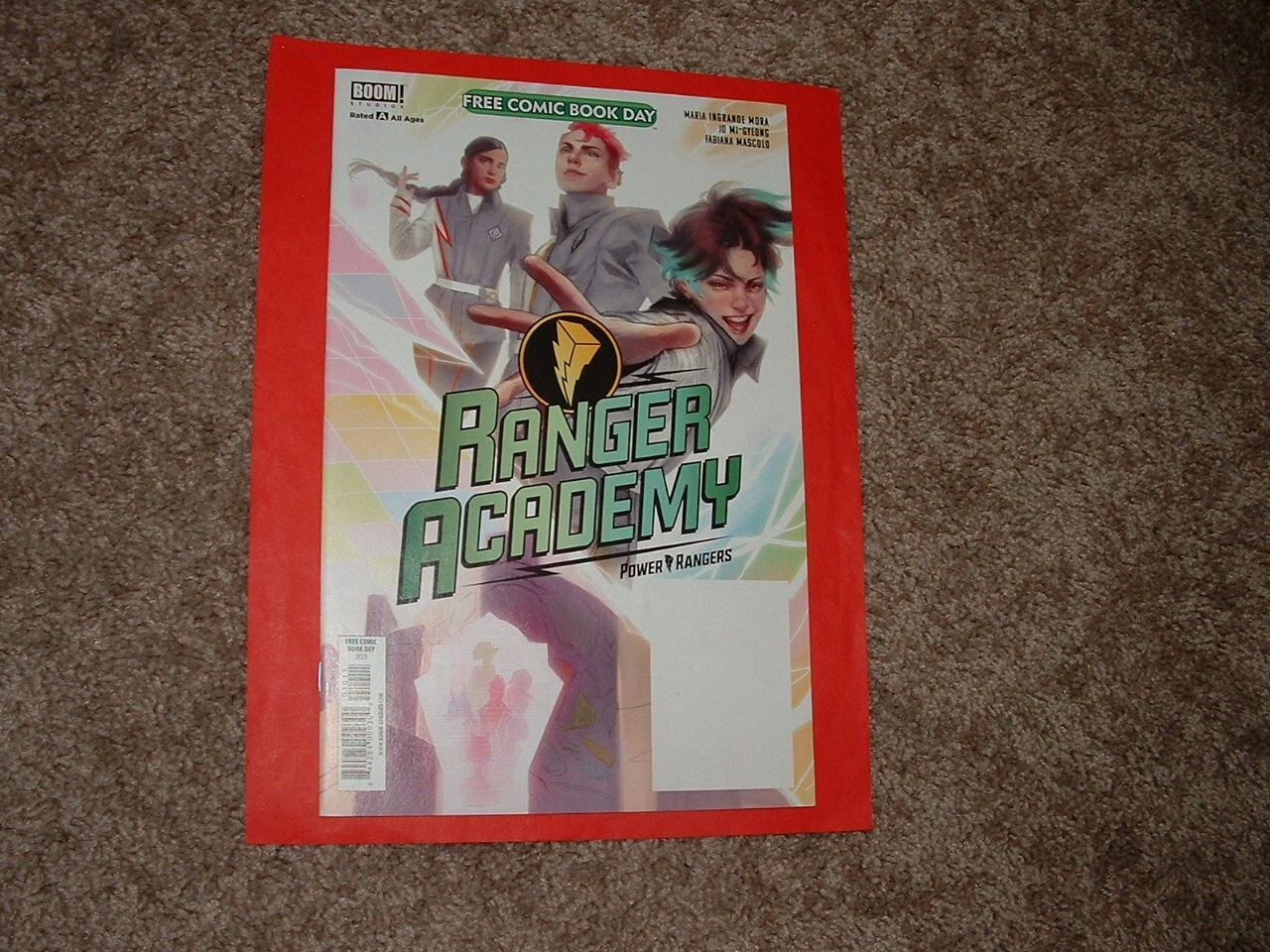 2023 Boom Ranger Academy FCBD Mora Gyeong Mascolo Sharp VF+/NM Fast Ship