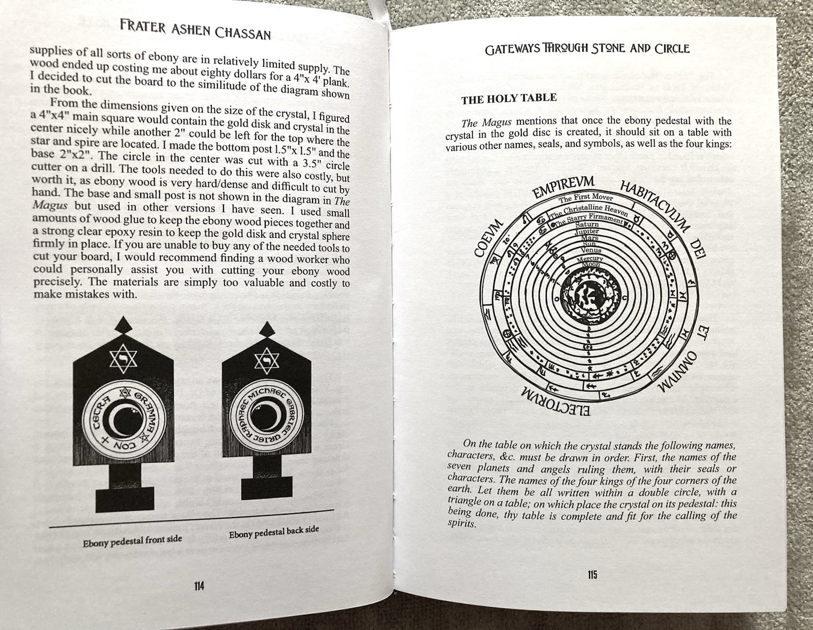 Occult, Gateways Through Stone And Circle, Frater Chassan, 2024, Like New, Illus
