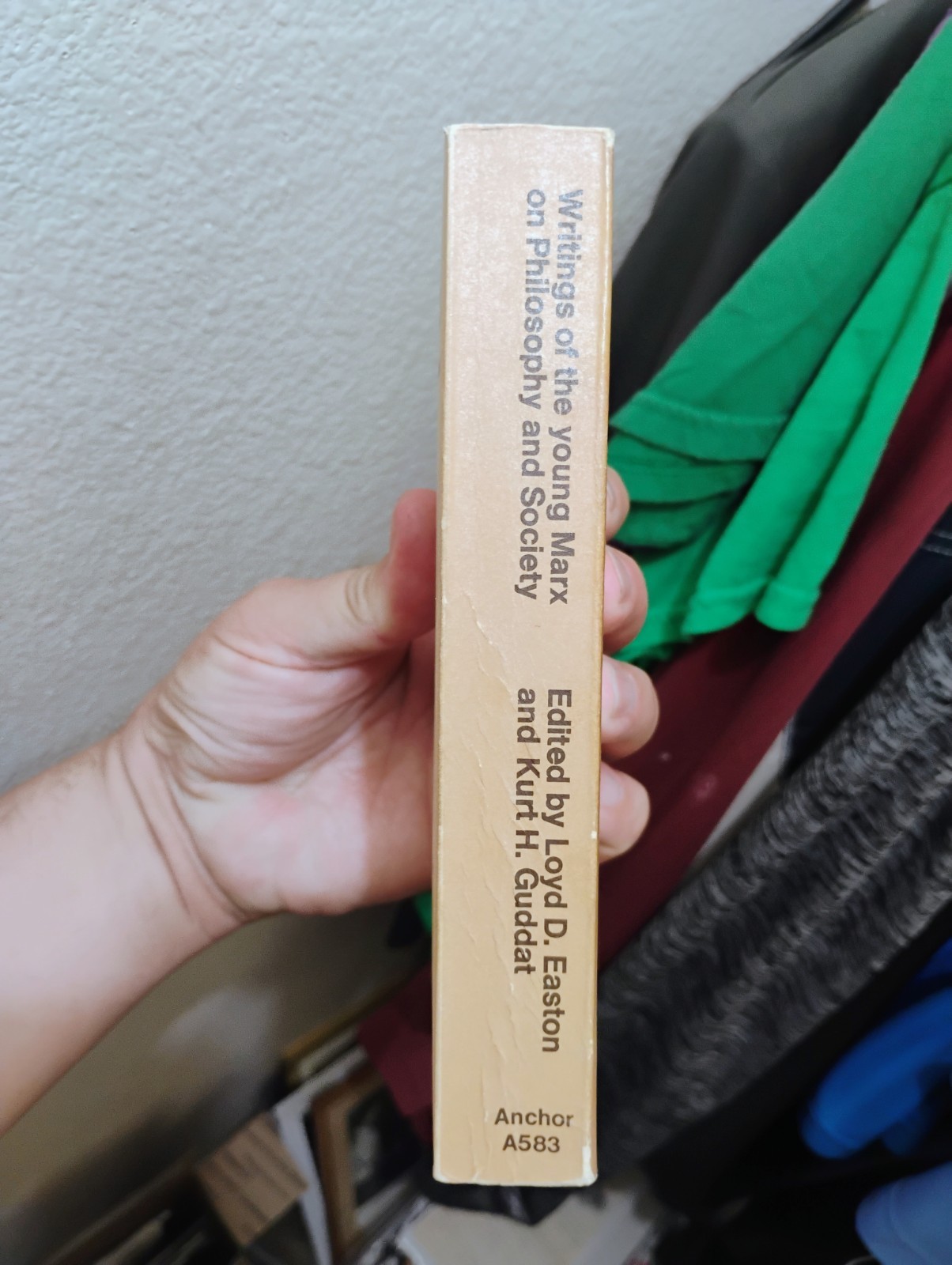 Vintage Paperback Book Writings Of Young Marx On Philosophy And Society