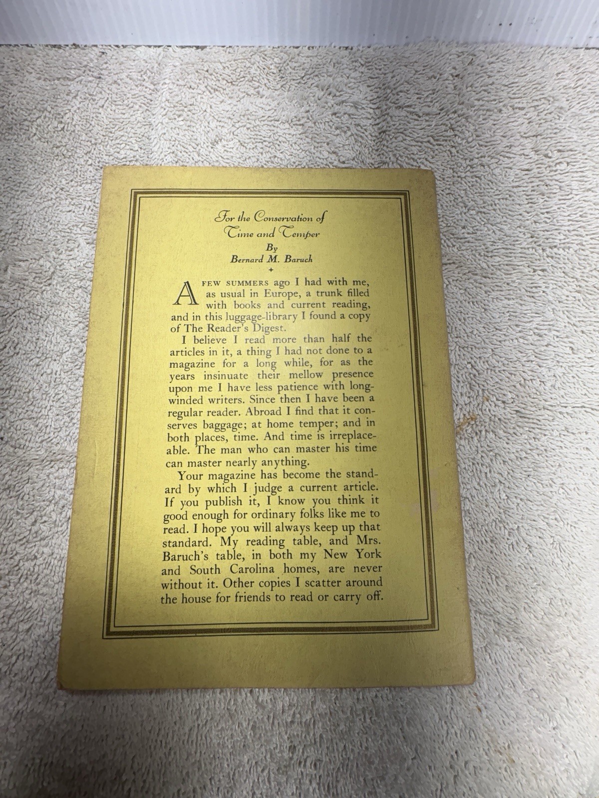 Readers Digest Vintage July 1936 Original Edition – Rare Beauty – Ex. Condition