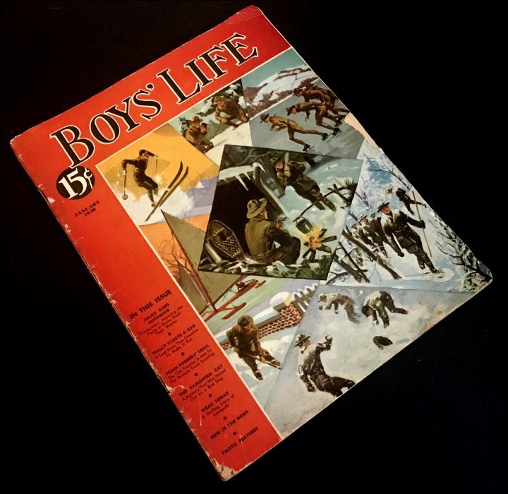 Boys’ Life: January 1940 (Dan Beard, Irving Crump) Geronimo