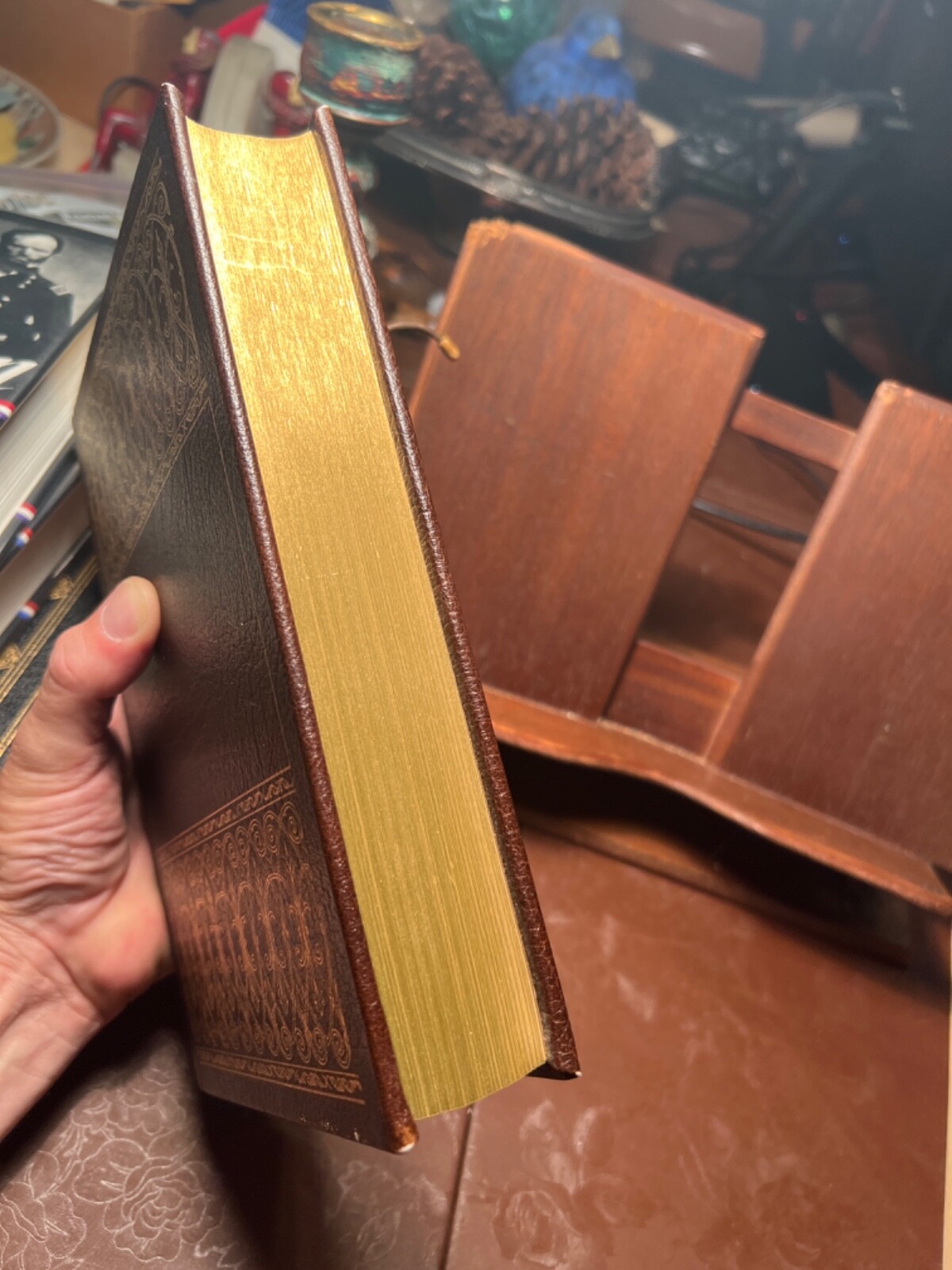 HTF Fine Leather Decorated 1976 Select Letters William Faulkner 1st Edition Gift