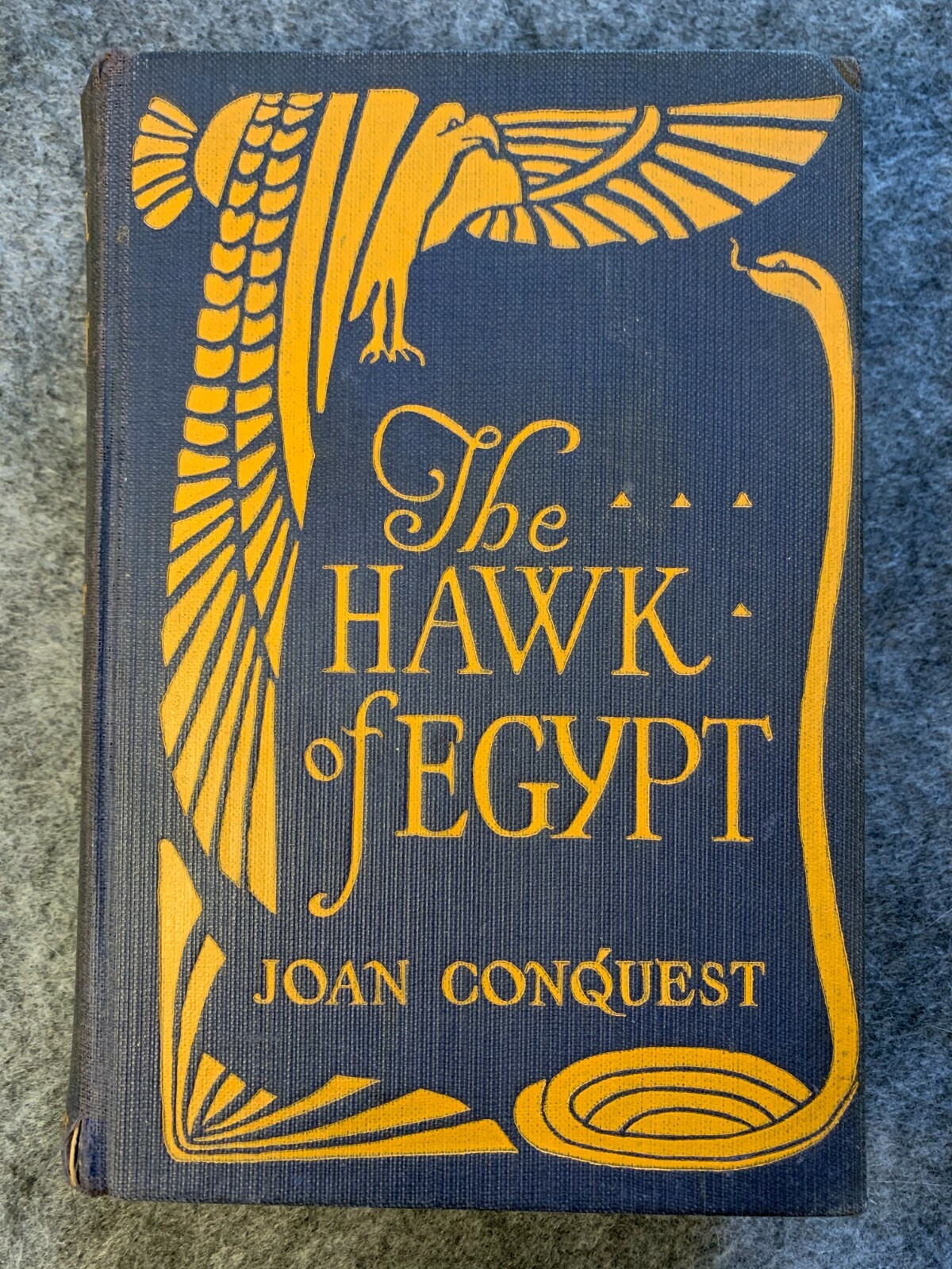 The Hawk Of Egypt by Joan Conquest 1922 The Macaulay Company New York