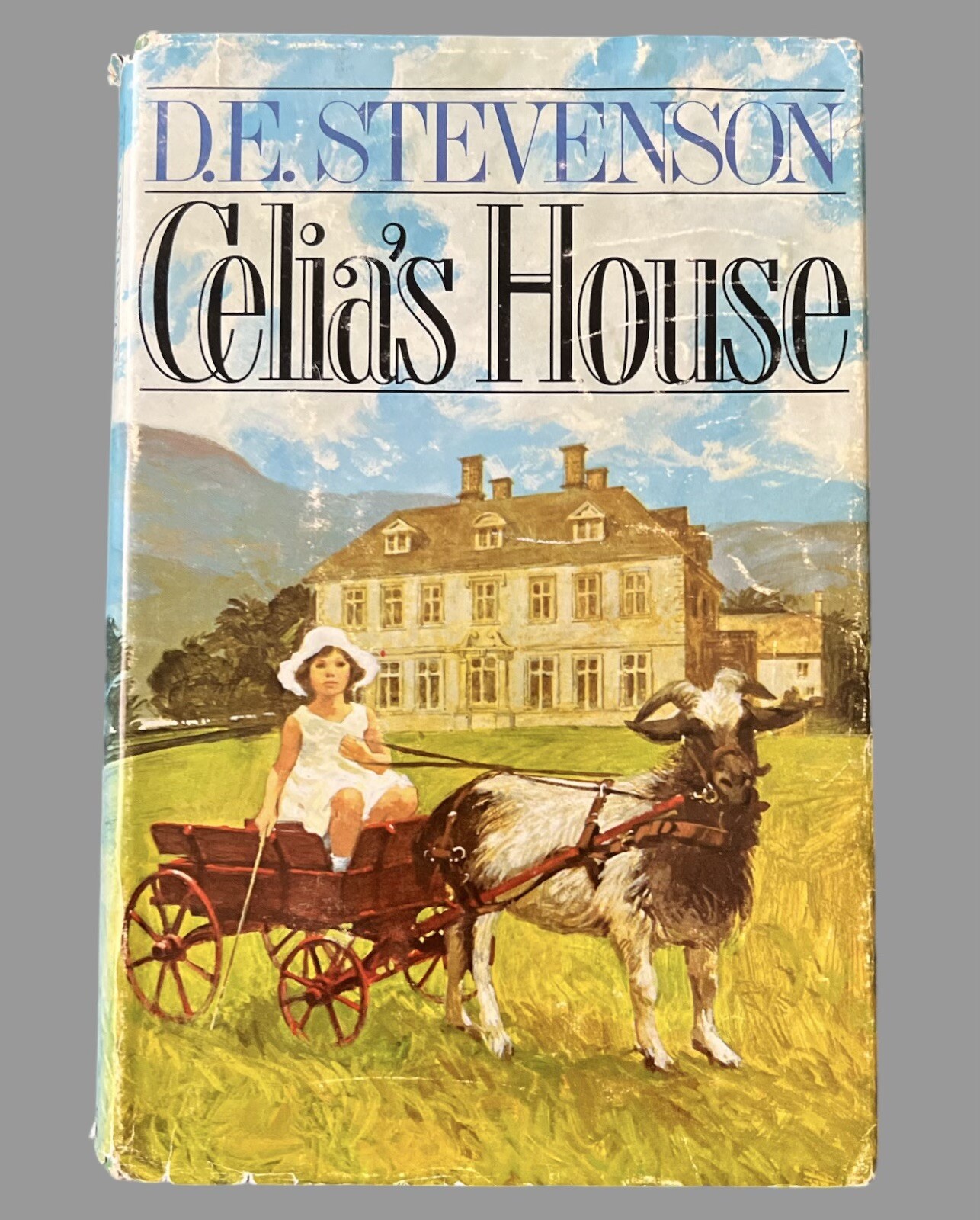 Celia’s House D.E. Stevenson 1971 HC w/DJ Family Bookshelf Vintage Novel