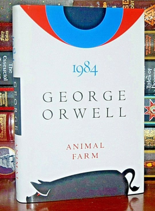 1984 & Animal Farm (2In1) by George Orwell Brand New Hardcover Edition