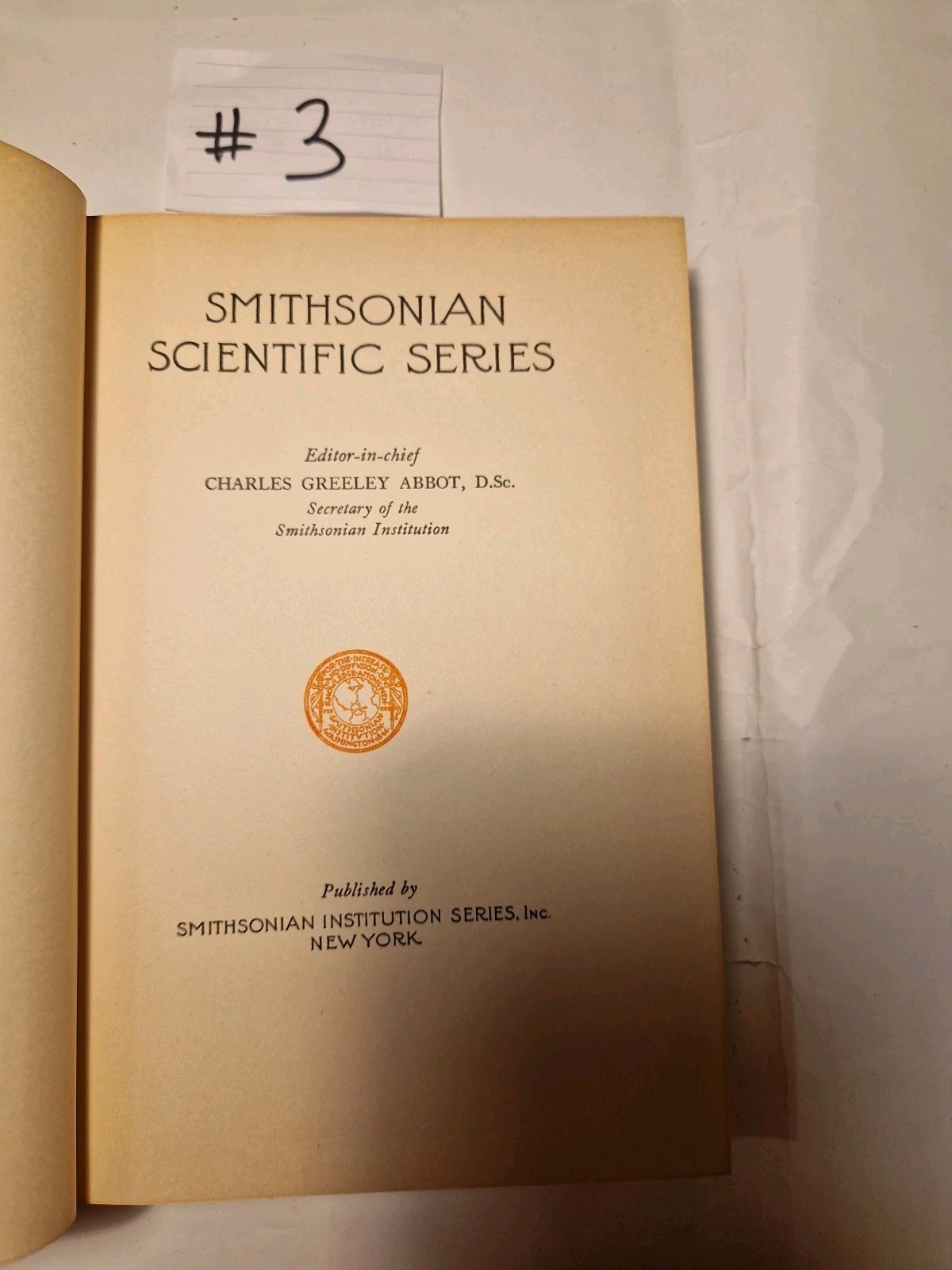 Smithsonian Scientific Series Illustrated Hardcover Set 1943